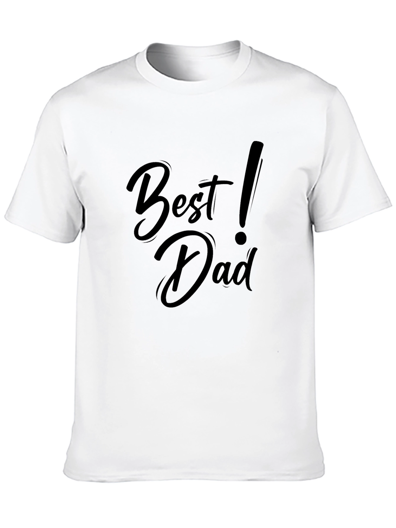 Black Best Dad Black T-Shirt view 10