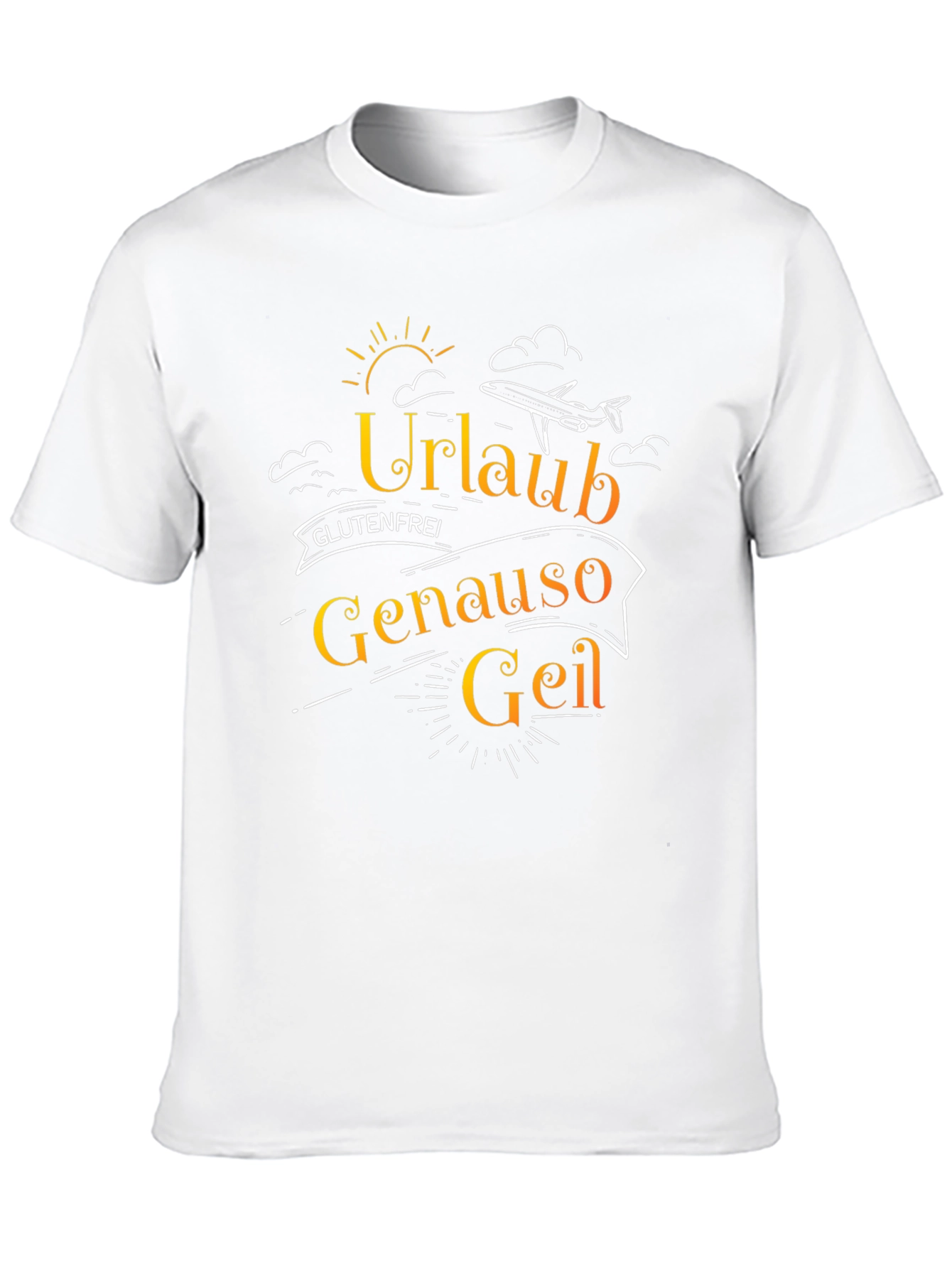 Black  Urlaub Genauso Geil Graphic Tee view 10