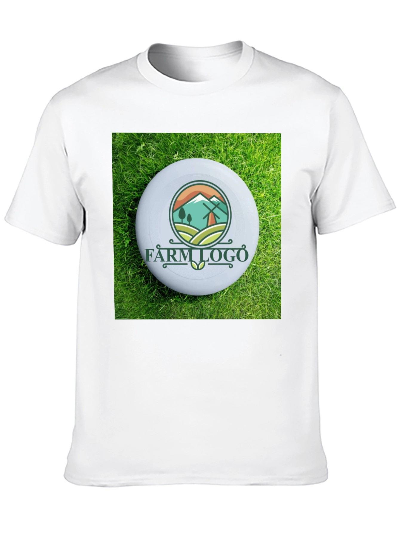 Black Farm Logo Graphic T-Shirt view 10