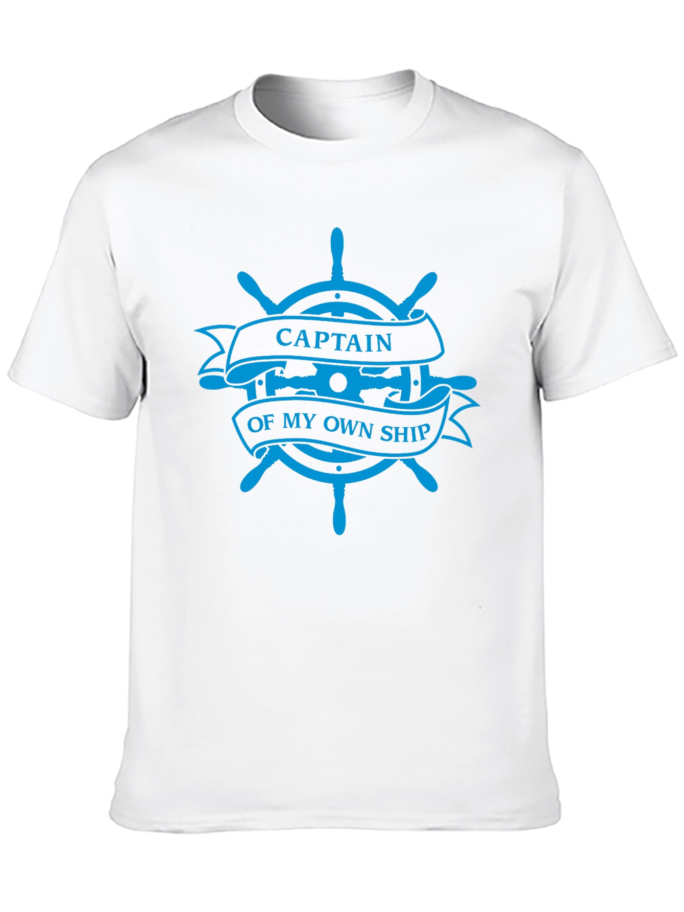 Black Captain of My Own Ship Graphic Tee view 10