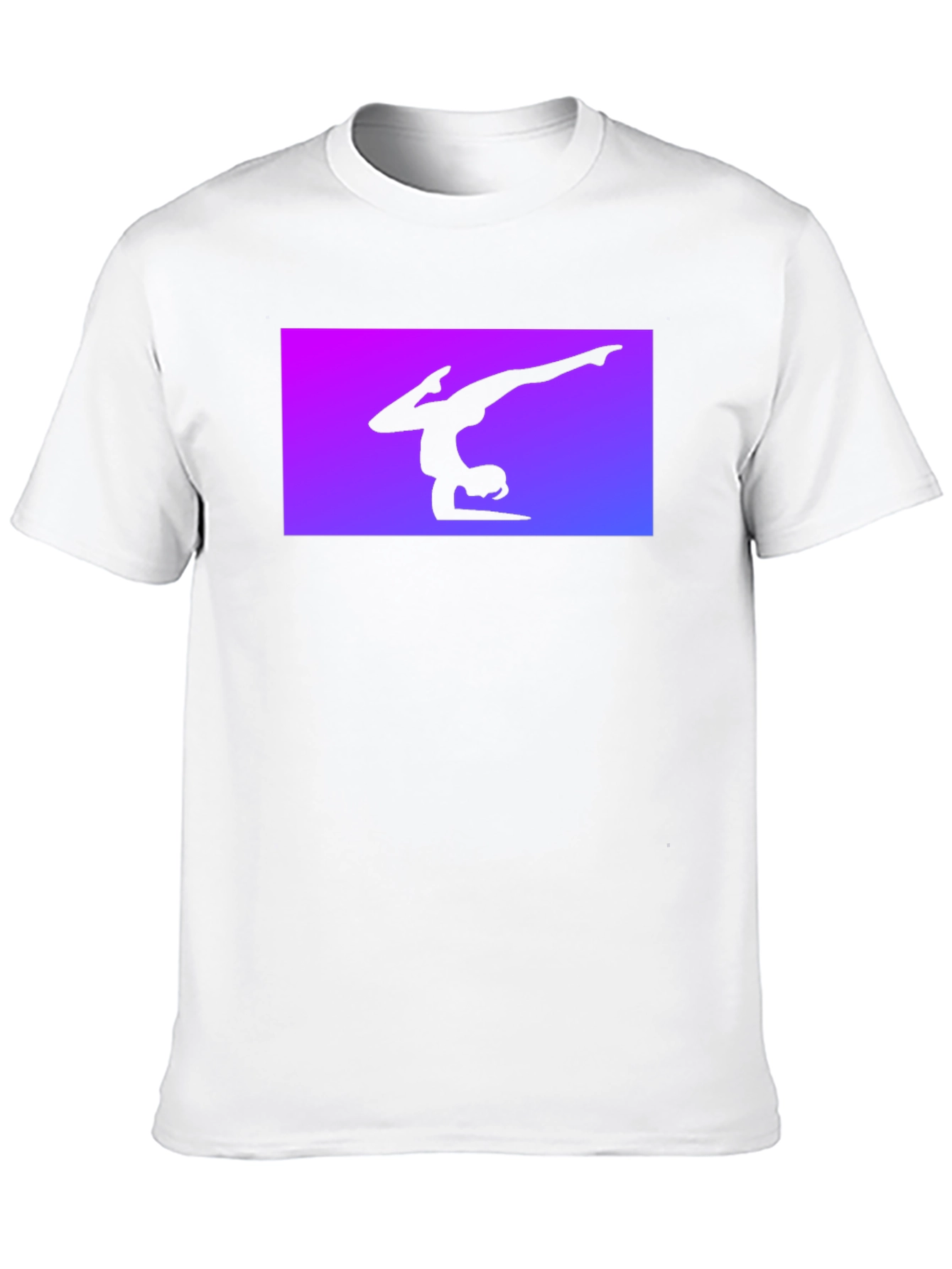 Black Gymnast Silhouette Tee - Black view 10