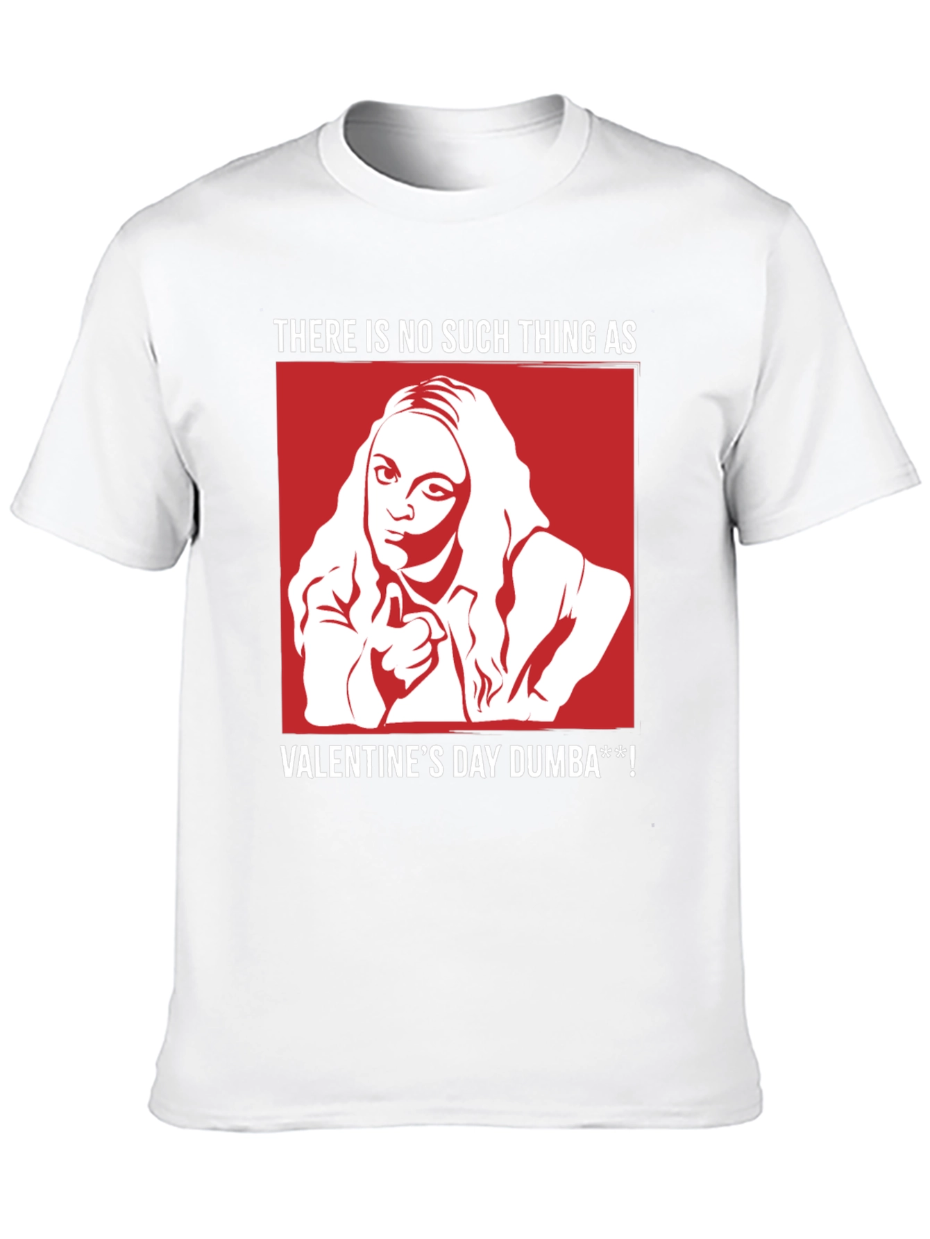 Black Mean Girls Valentine's Day T-Shirt view 10