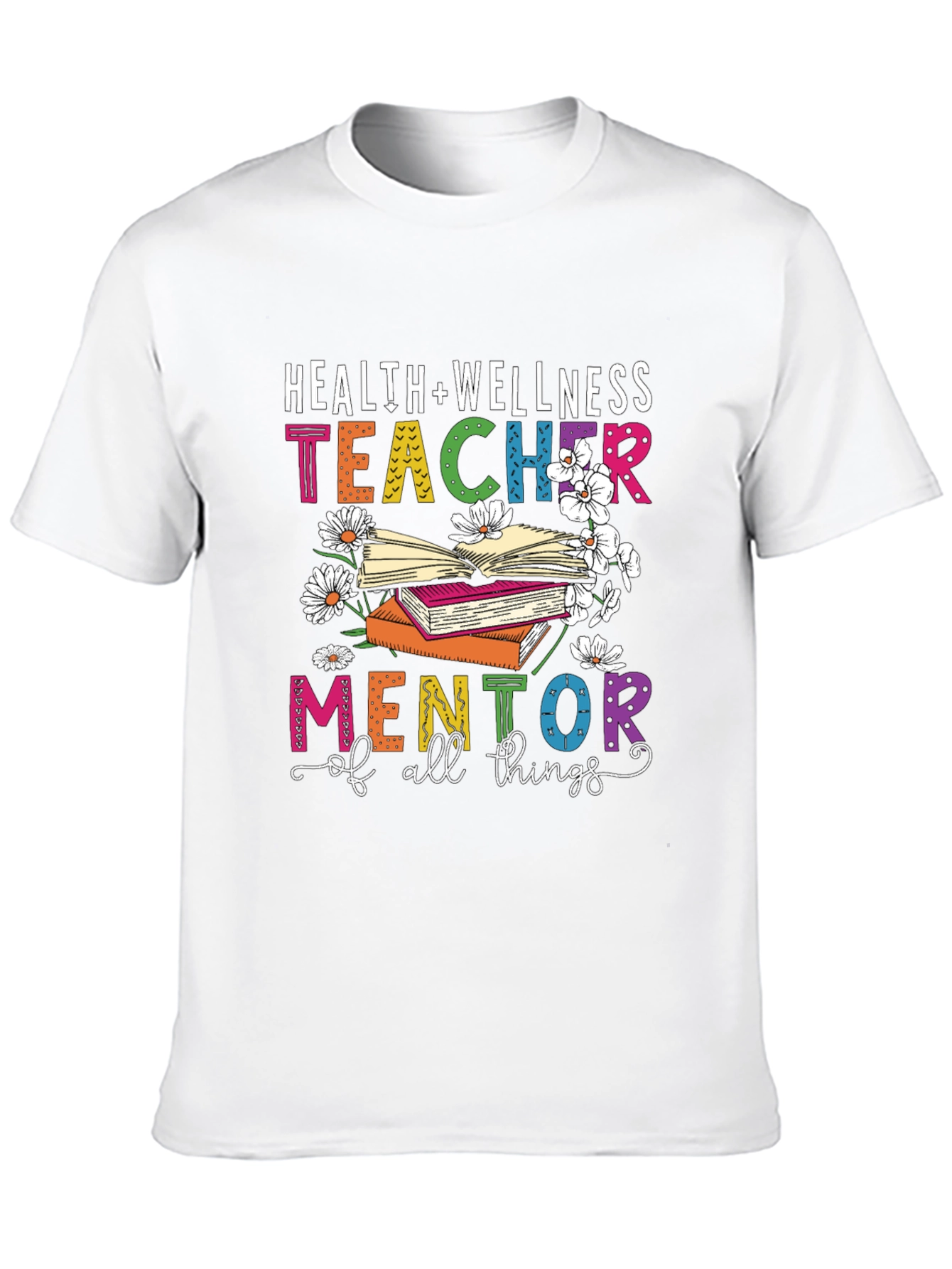 Black Health and Wellness Teacher T-Shirt Mentor of All Things view 10