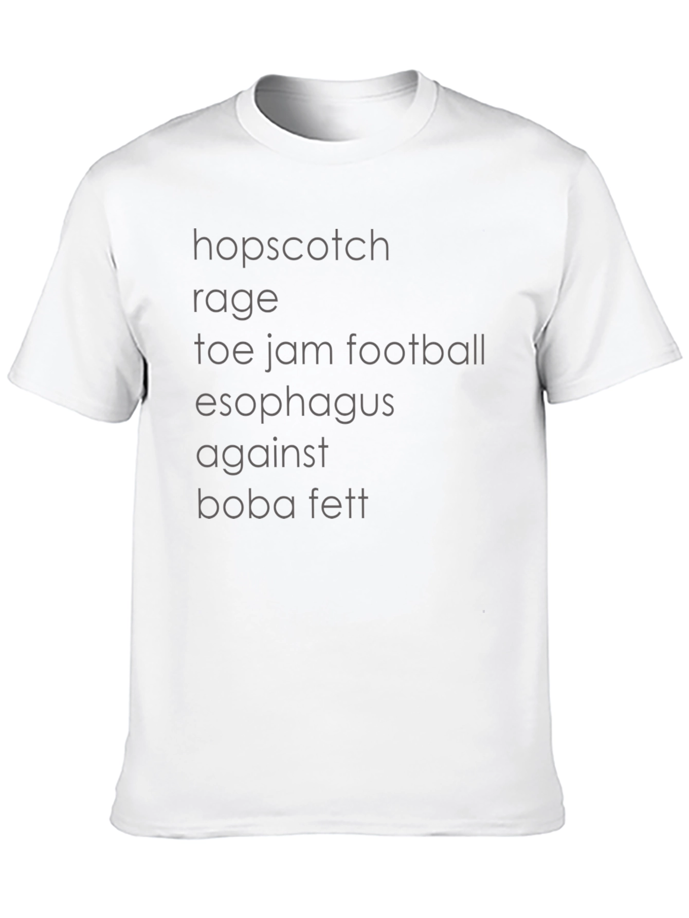 Black Humorous Wordplay T-Shirt - Boba Fett view 10