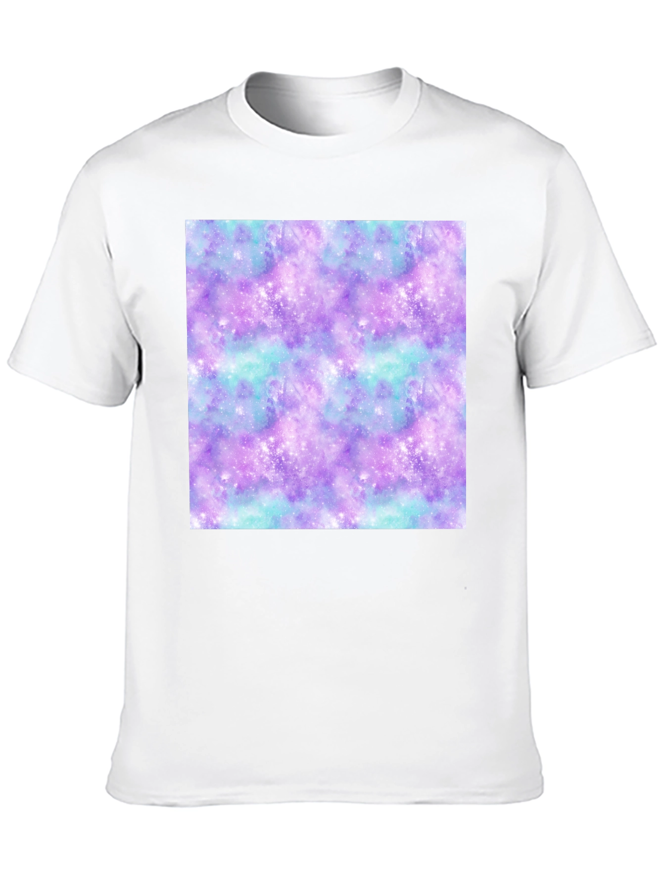 Black Galaxy Print Tee - Stylish & Comfortable view 10