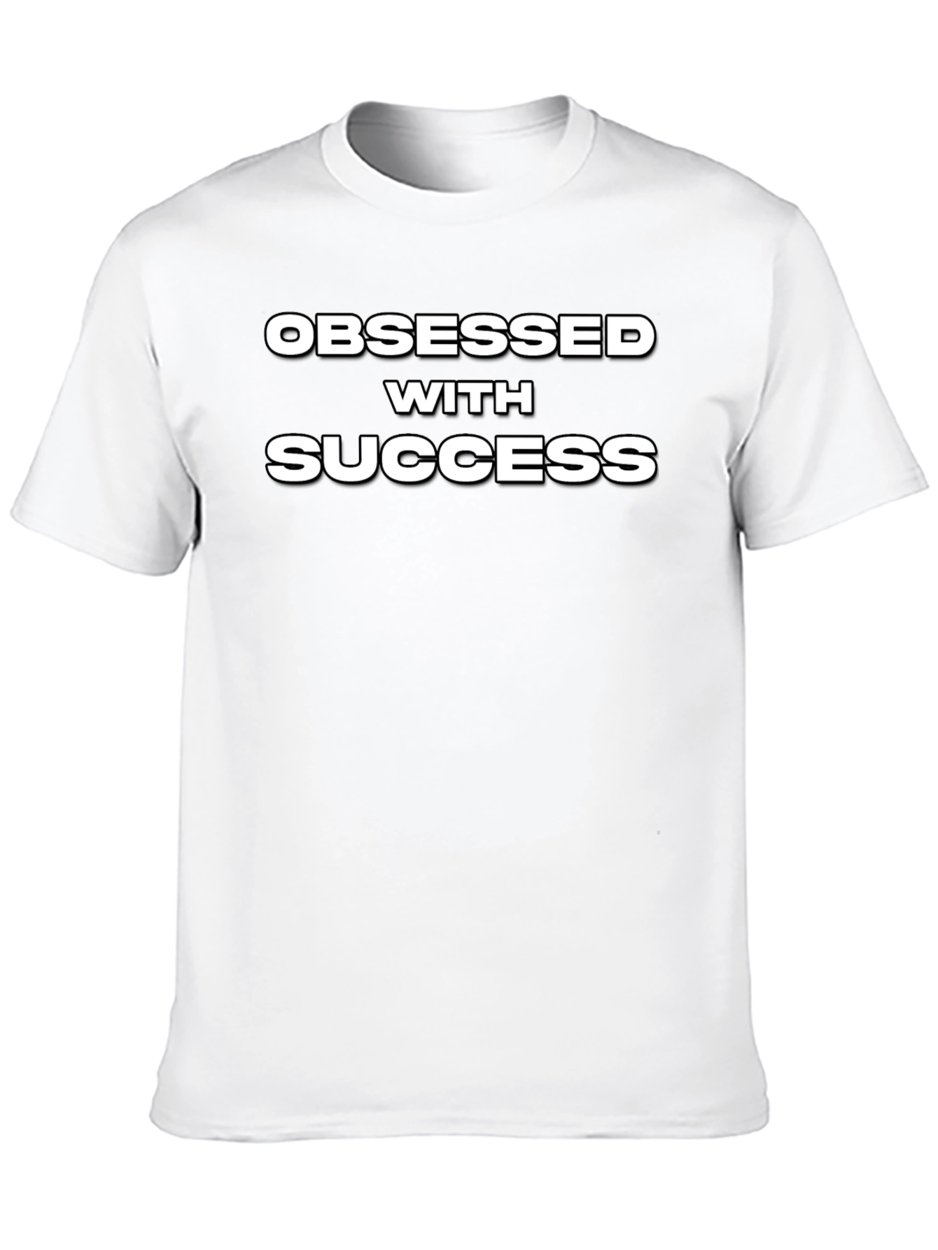 Black Obsessed With Success Black T-Shirt view 10