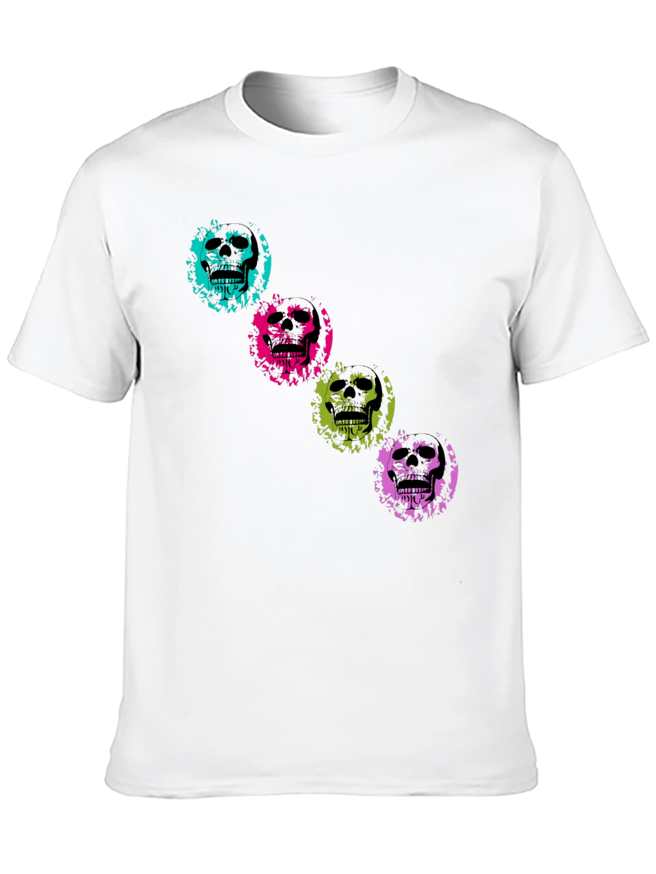 Black Skull Graphic T-Shirt - Stylish Cotton Tee view 10
