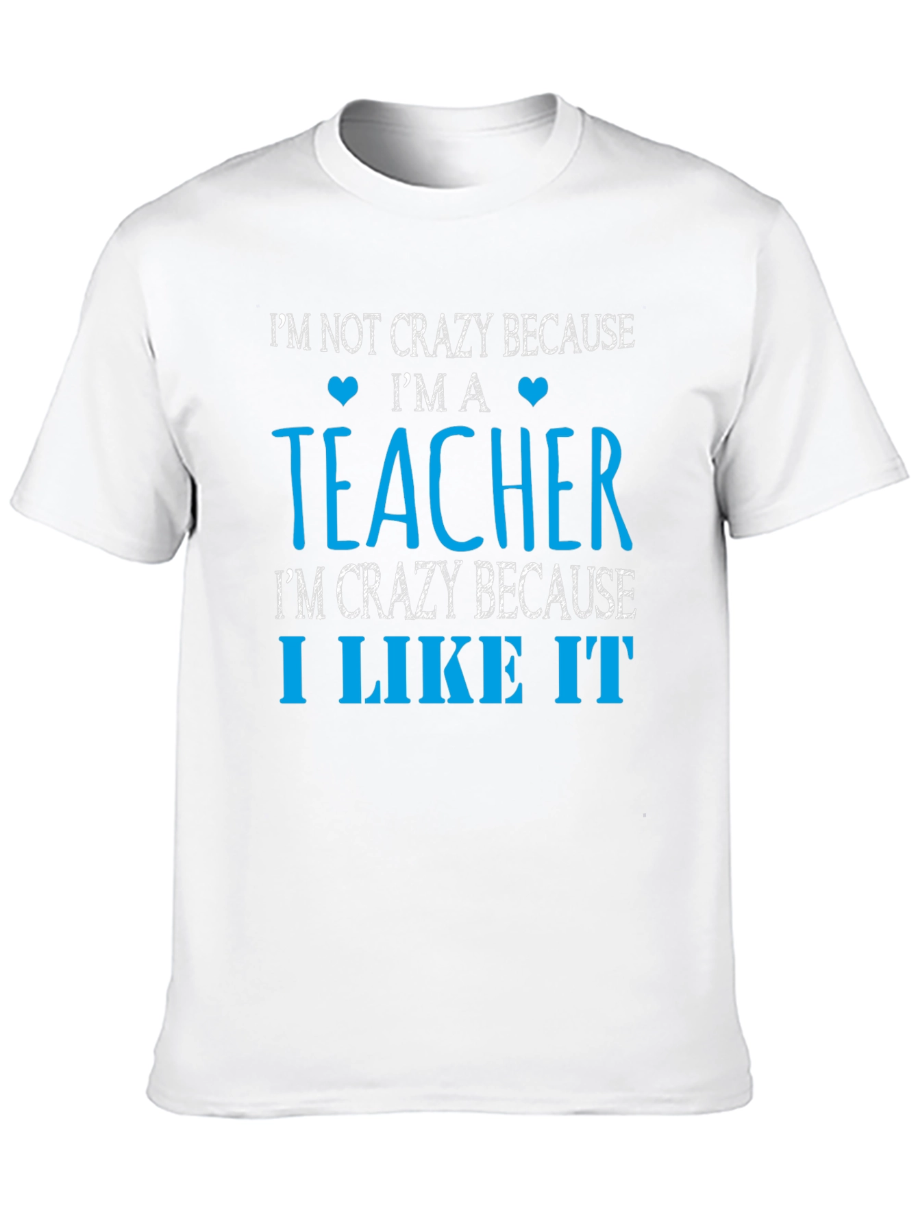 Black Funny Teacher Crazy Like It T-Shirt view 10