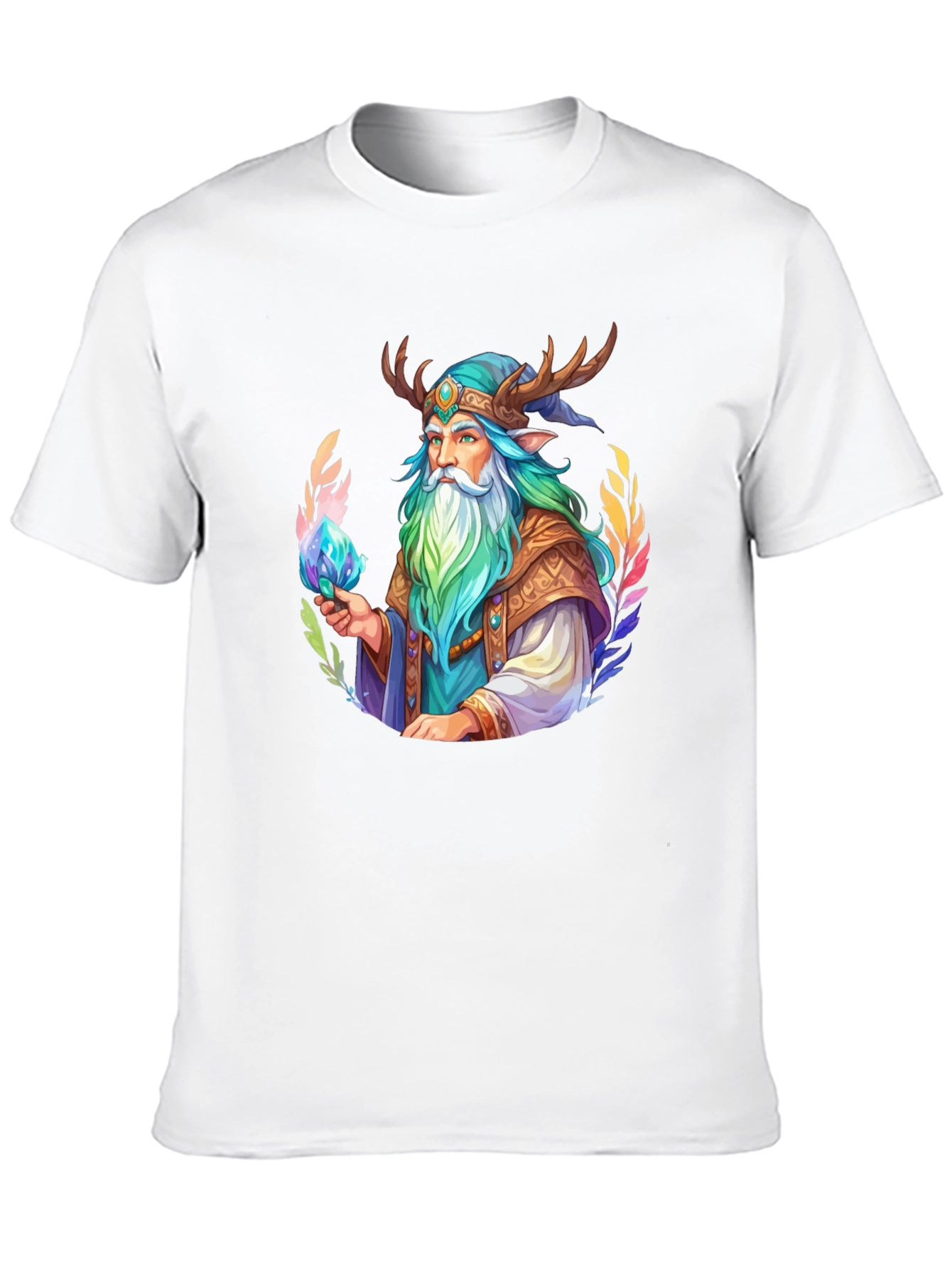 Wizard Graphic Tee - Mystic Design Black T-Shirt - 10