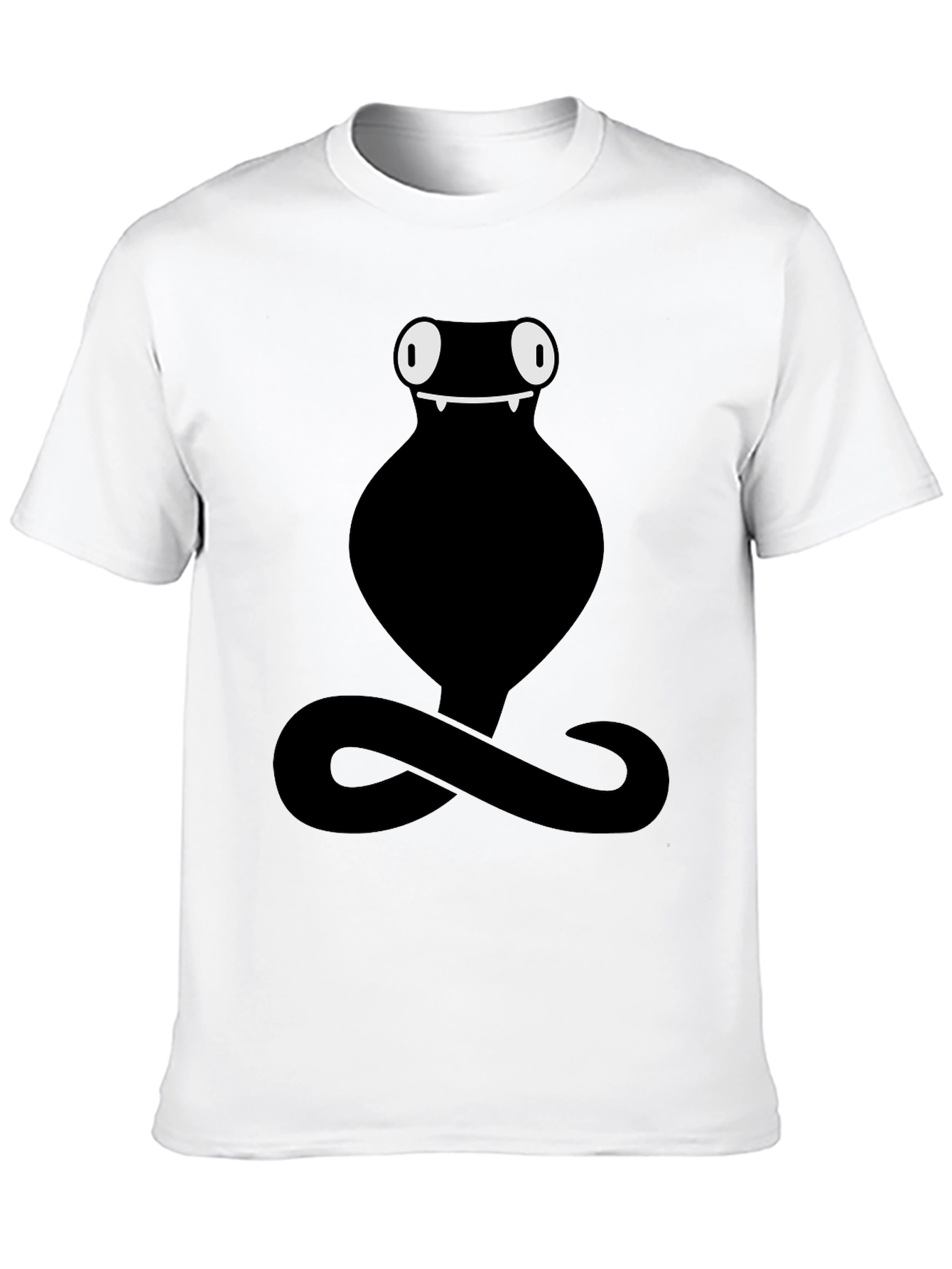 Black Snake Graphic Tee - Men's Cobra Design - 10