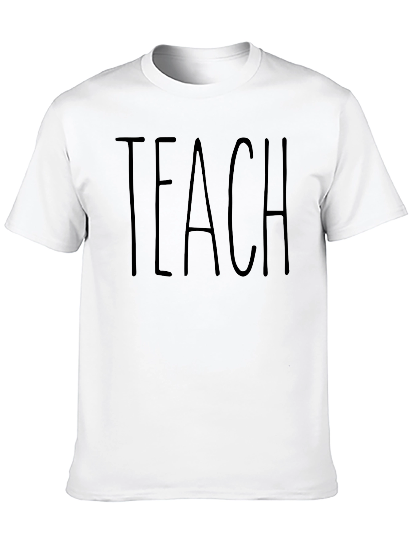 Black Black Teach T-Shirt - Teacher Appreciation view 10