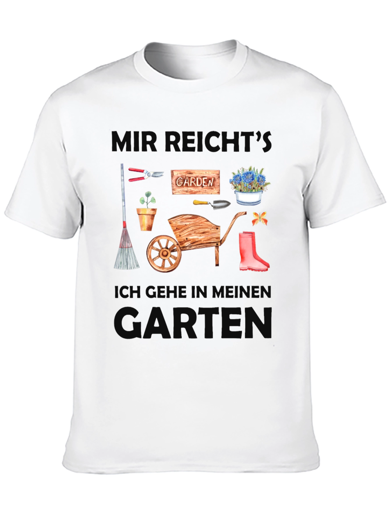 Black Gardener's Delight Tee view 10