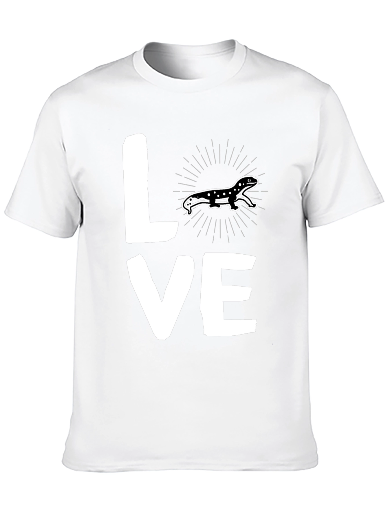 Black Lizard Love T-Shirt - Graphic Tee view 10