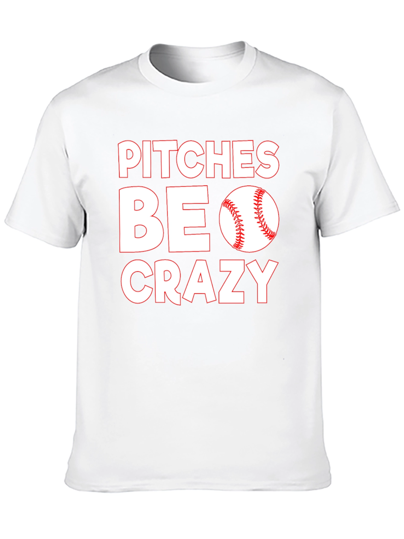 Black Pitches Be Crazy Black Cotton Graphic T-Shirt view 10