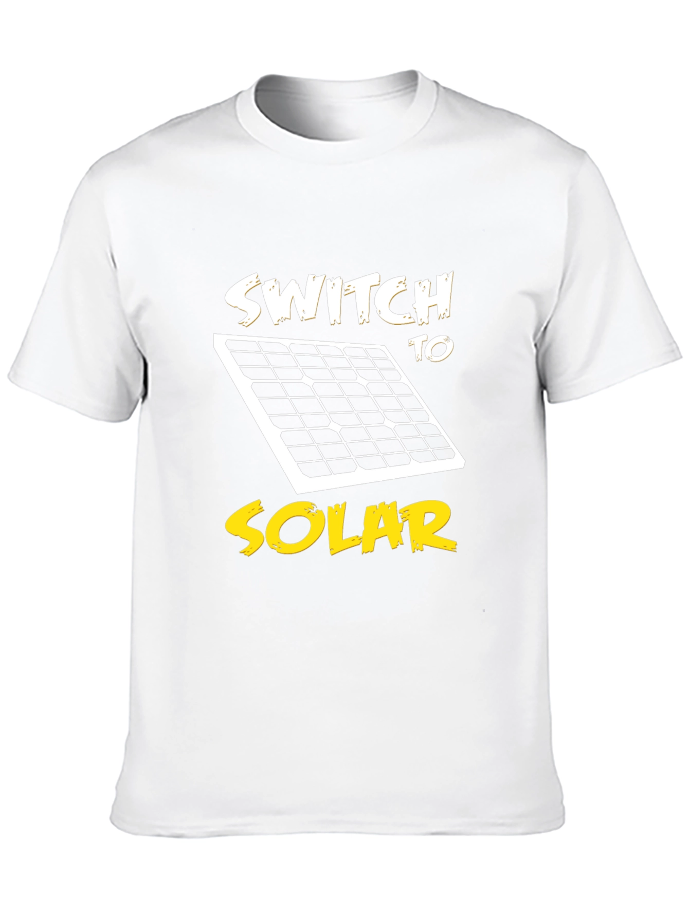Black Switch to Solar Black T-Shirt - Eco-Friendly Energy view 10