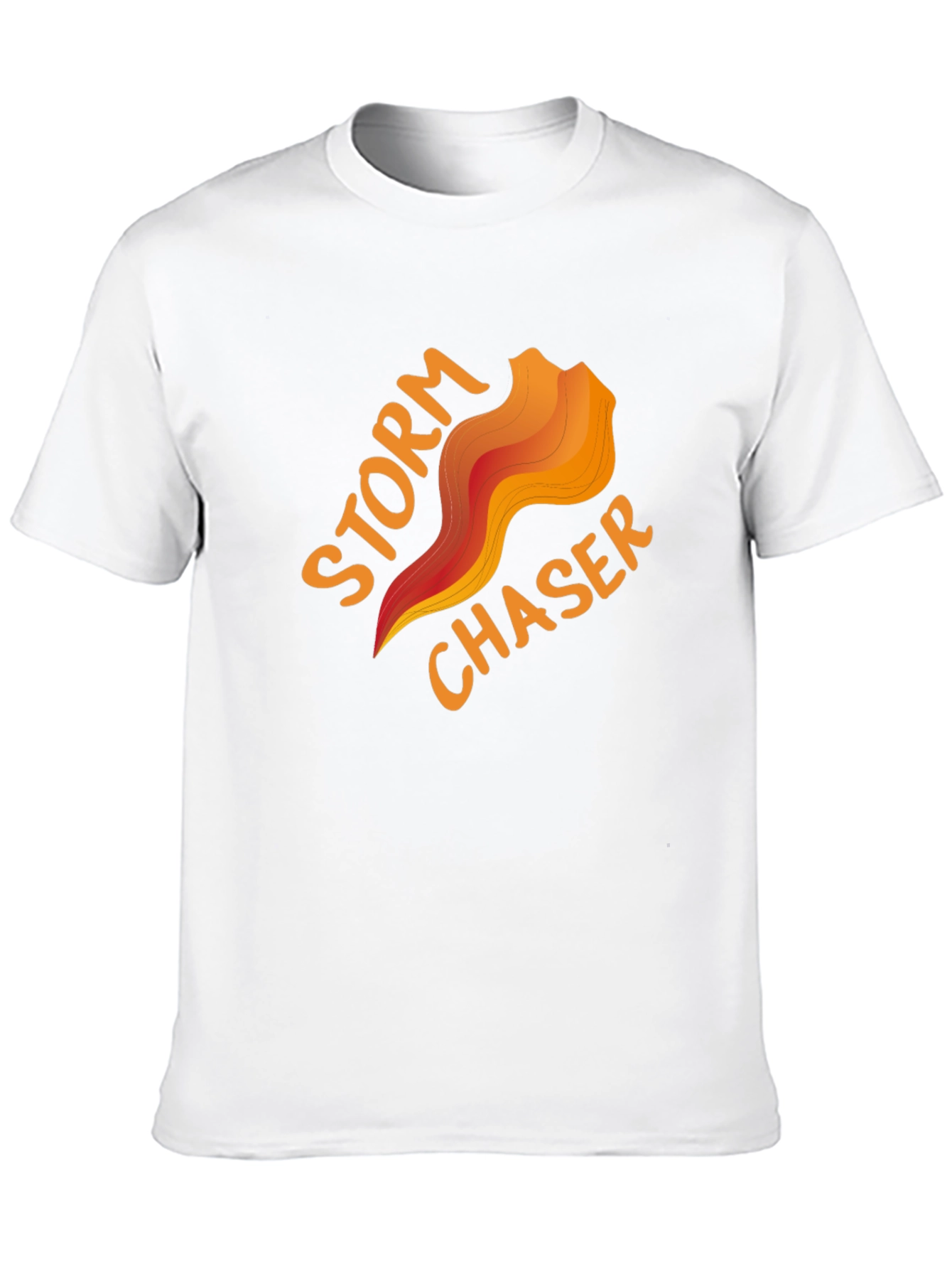 Black Storm Chaser Graphic Tee - Weather Enthusiast Shirt view 10