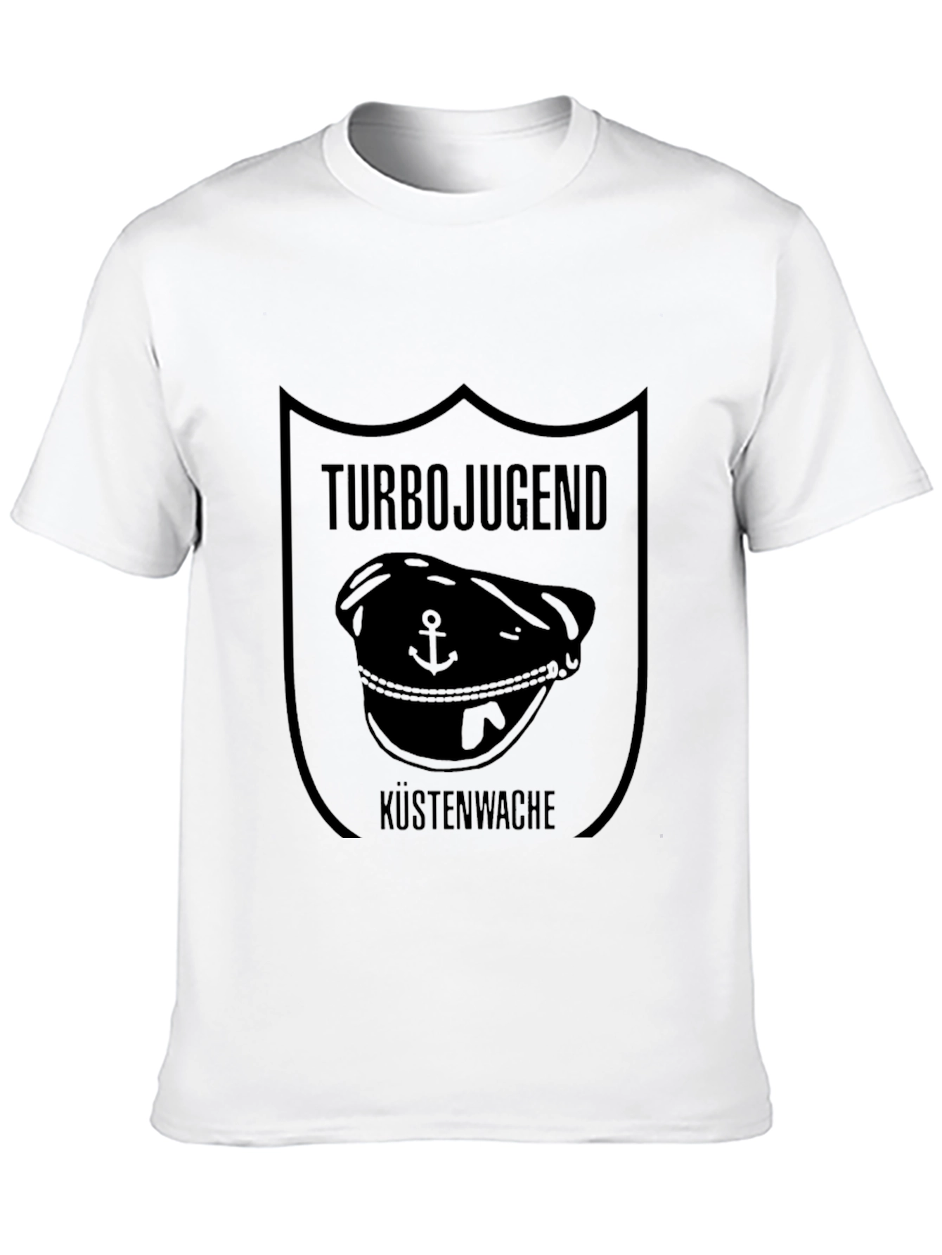 Turbojugend Küstenwache Black T-Shirt - 10