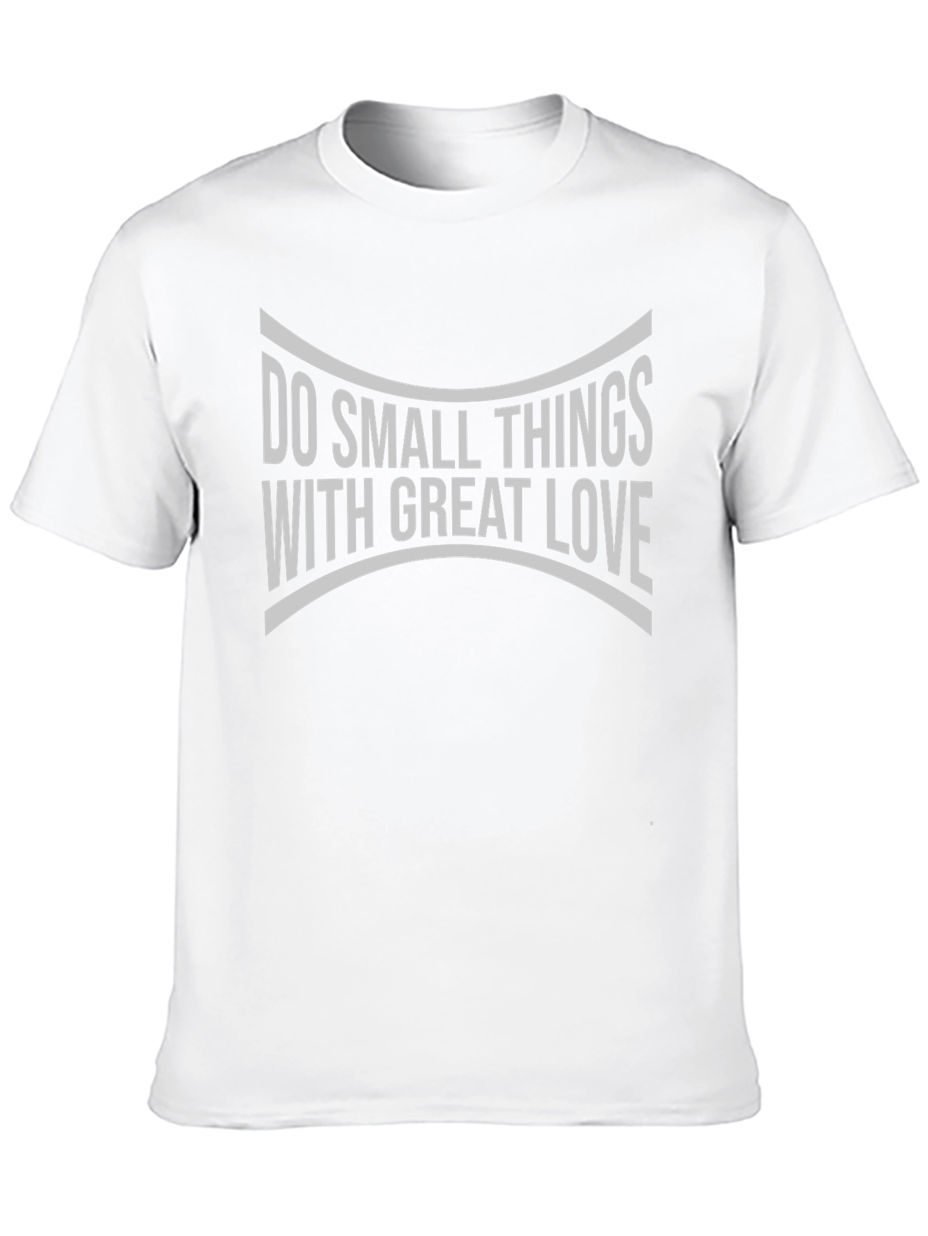 Black Do Small Things With Great Love Graphic Tee view 10