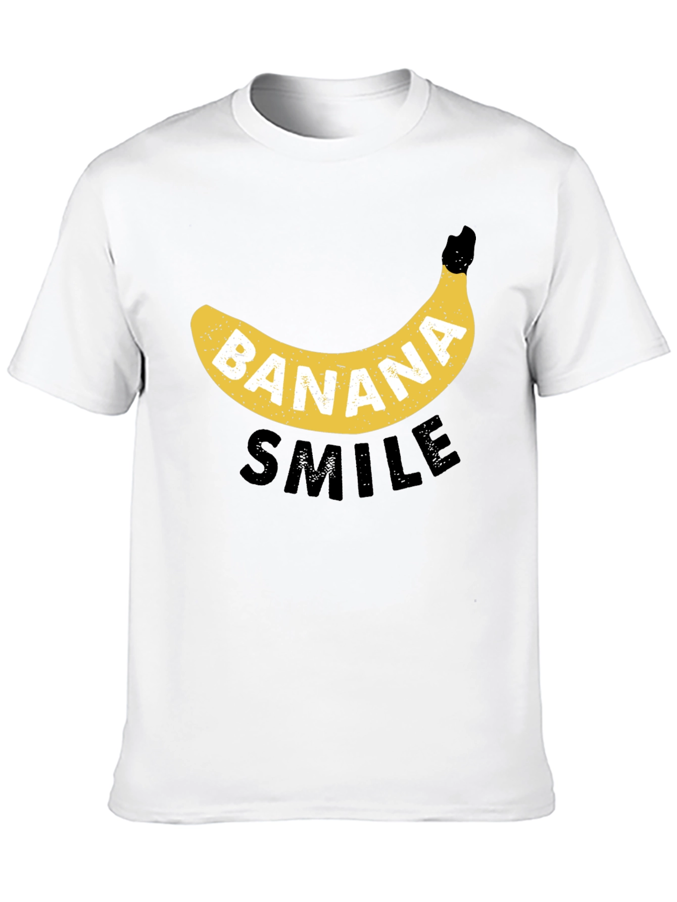 Black Banana Smile Black Graphic Tee view 10