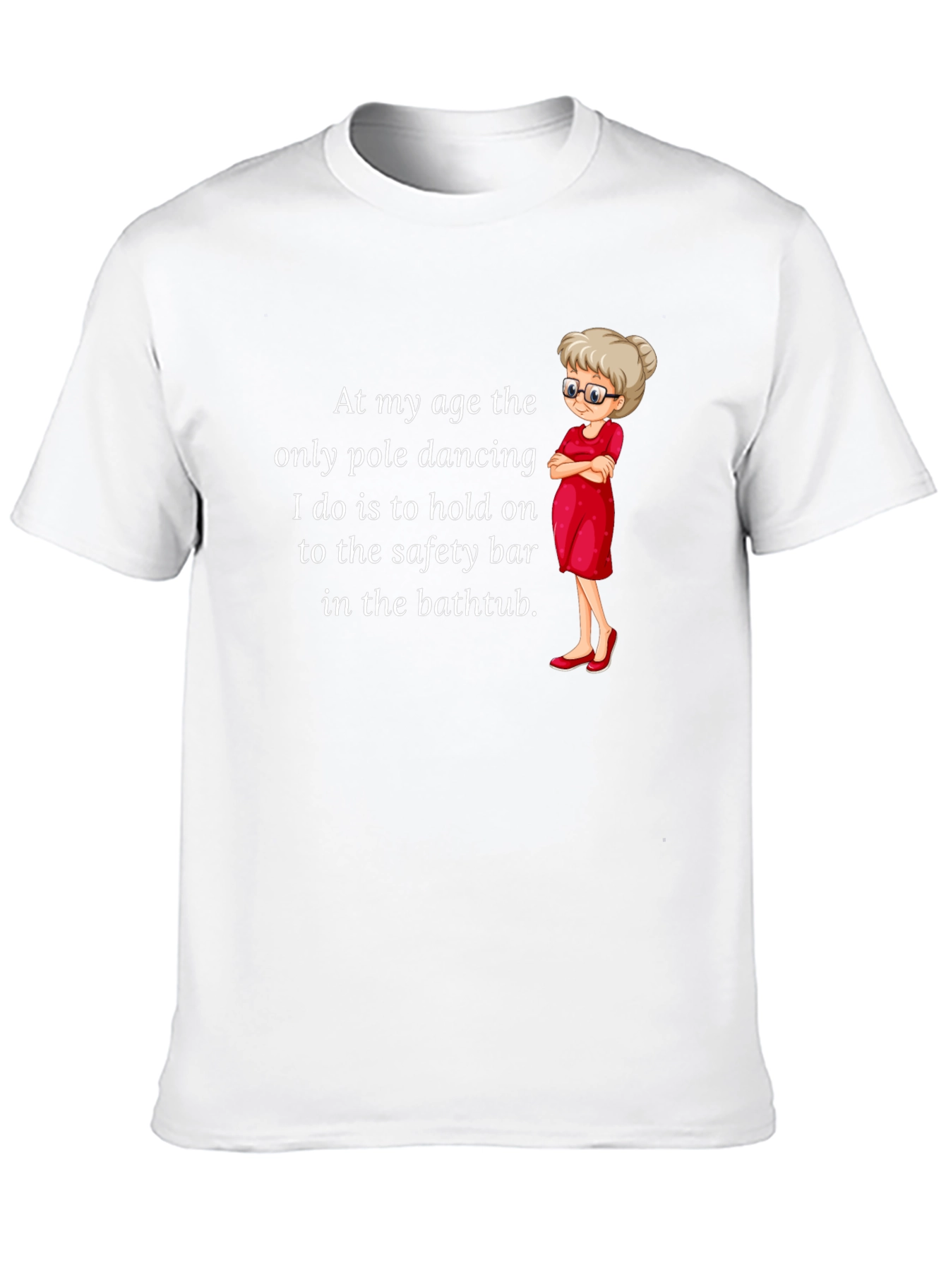 Black Funny Pole Dancing T-Shirt for Grandmas view 10