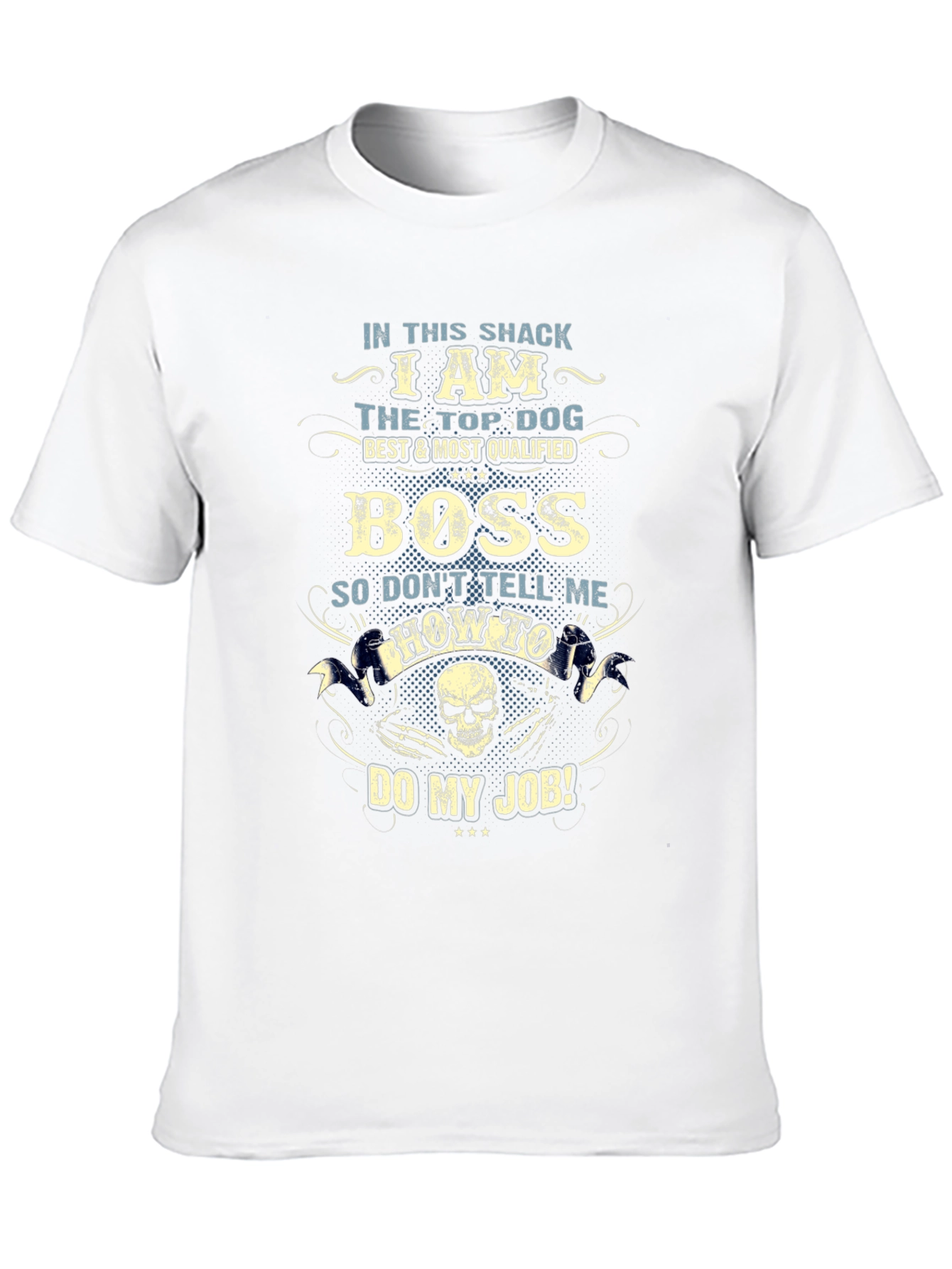 Black In This Shack I Am The Top Dog Men's T-Shirt view 10