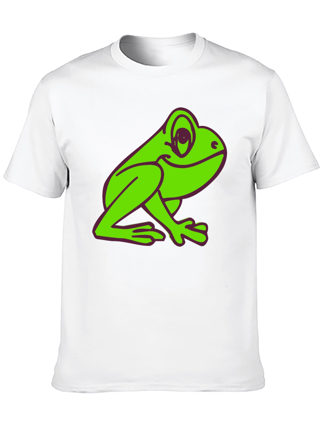 Black Fun Frog Graphic Tee - Black T-Shirt view 10