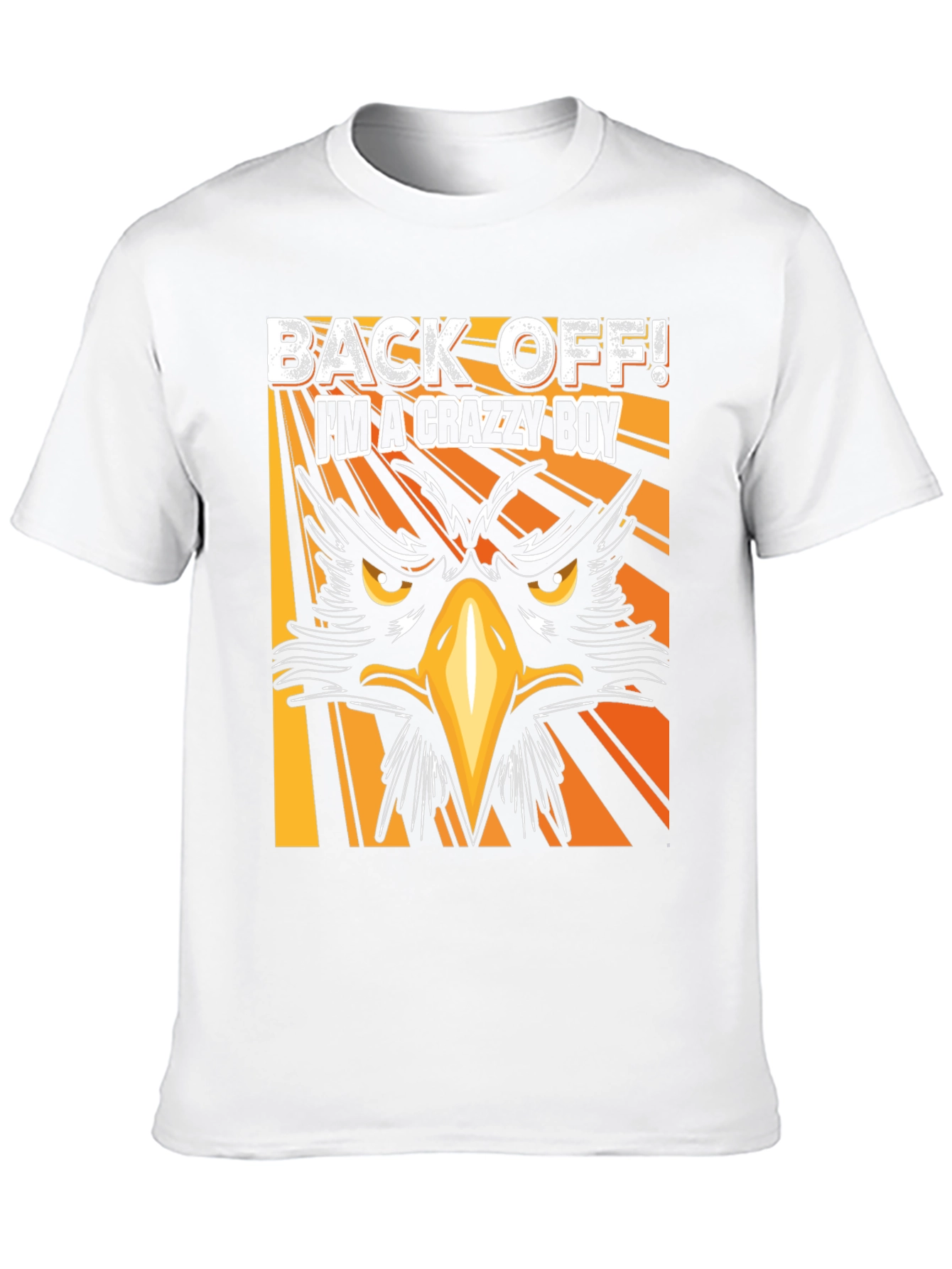 Black Crazy Boy Graphic T-Shirt - Black Tee view 10