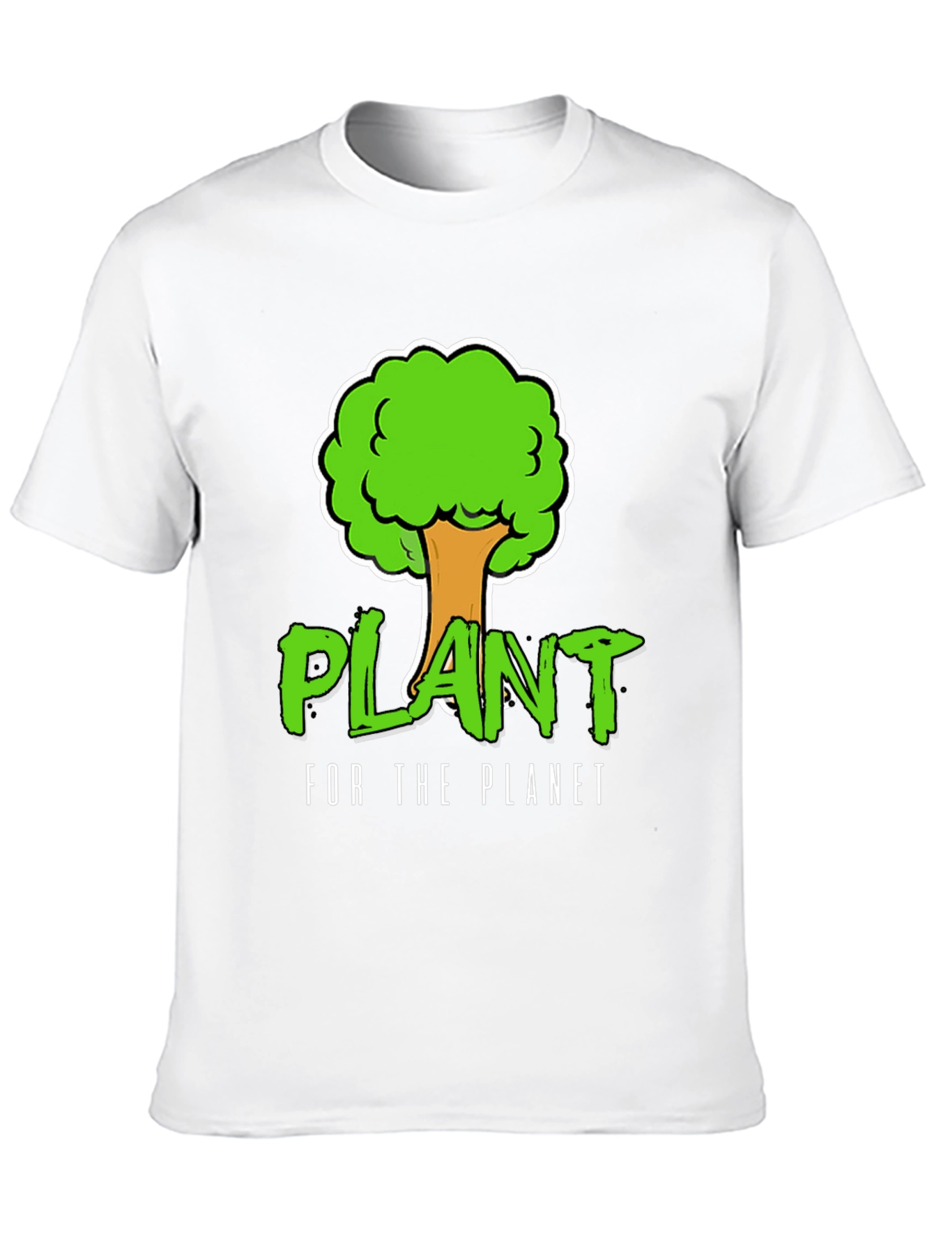 Black Plant for the Planet Graphic Tee - Black view 10