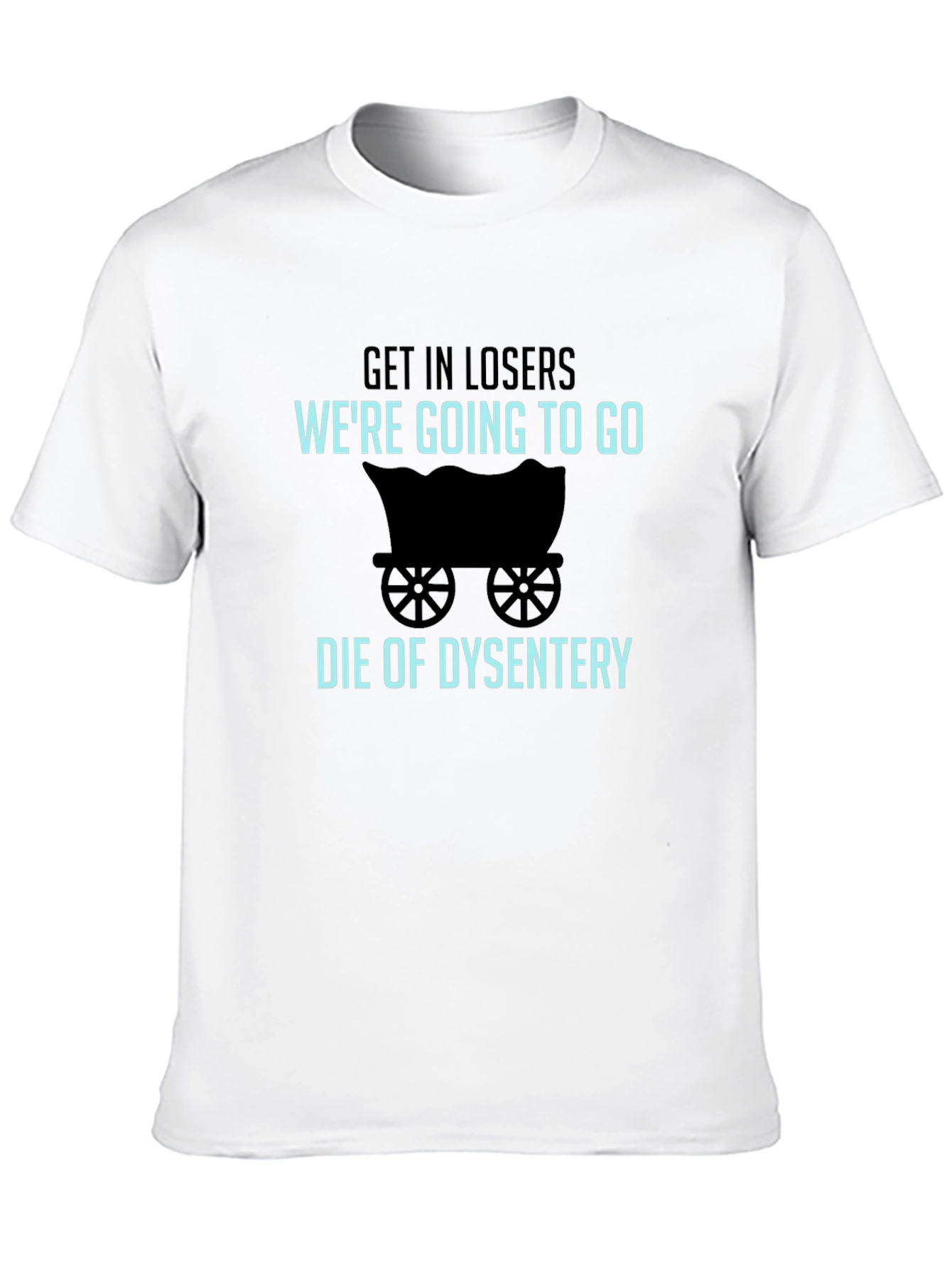 Black Get in Losers Graphic Tee view 10