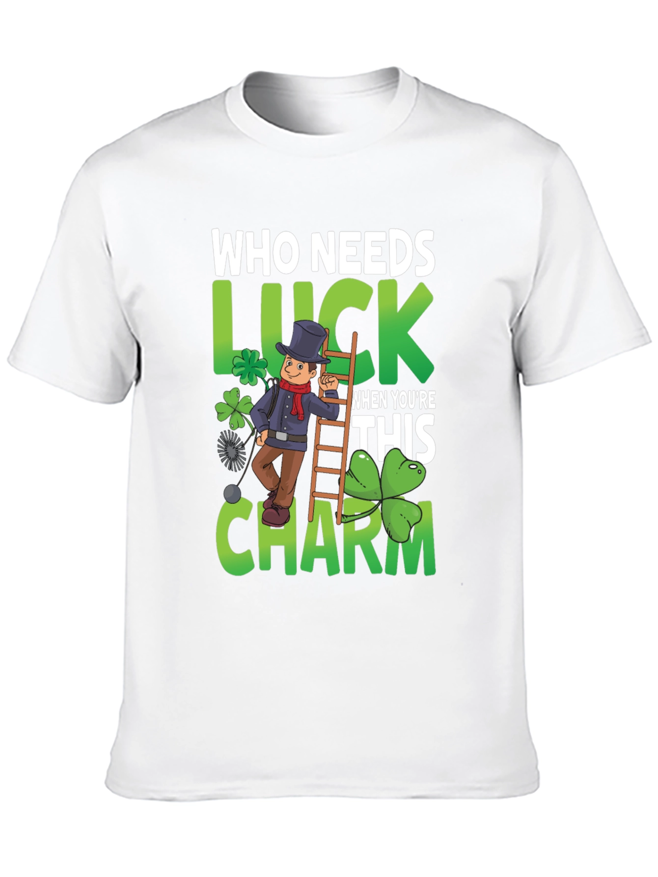 Lucky Charm Graphic T-Shirt - St. Patrick's Day - 10