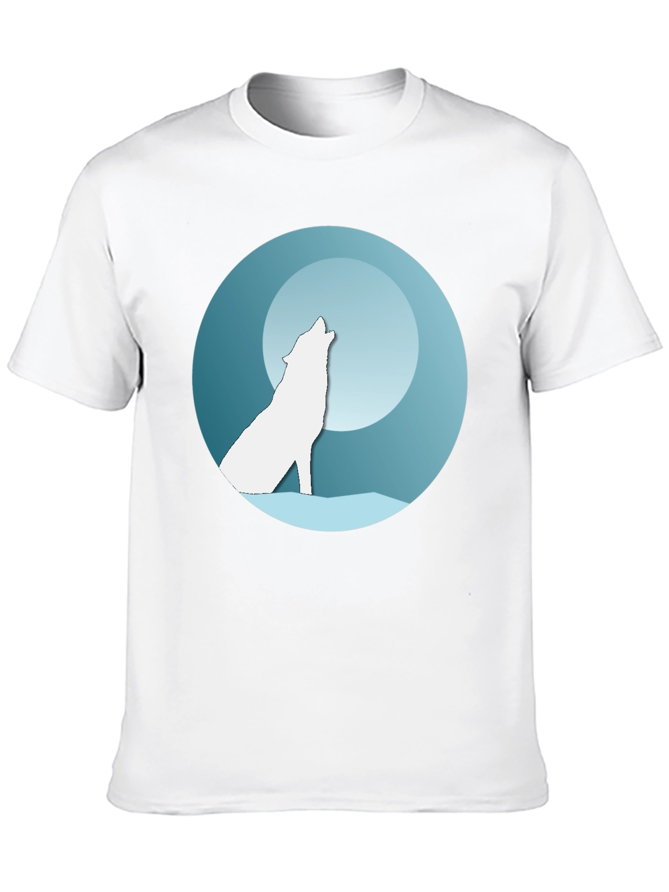 Black Wolf Moon Graphic Tee - Black T-Shirt view 10