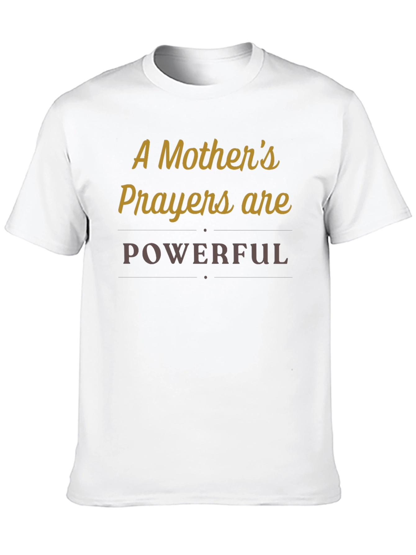 Black A Mother's Prayers Are Powerful T-Shirt view 10
