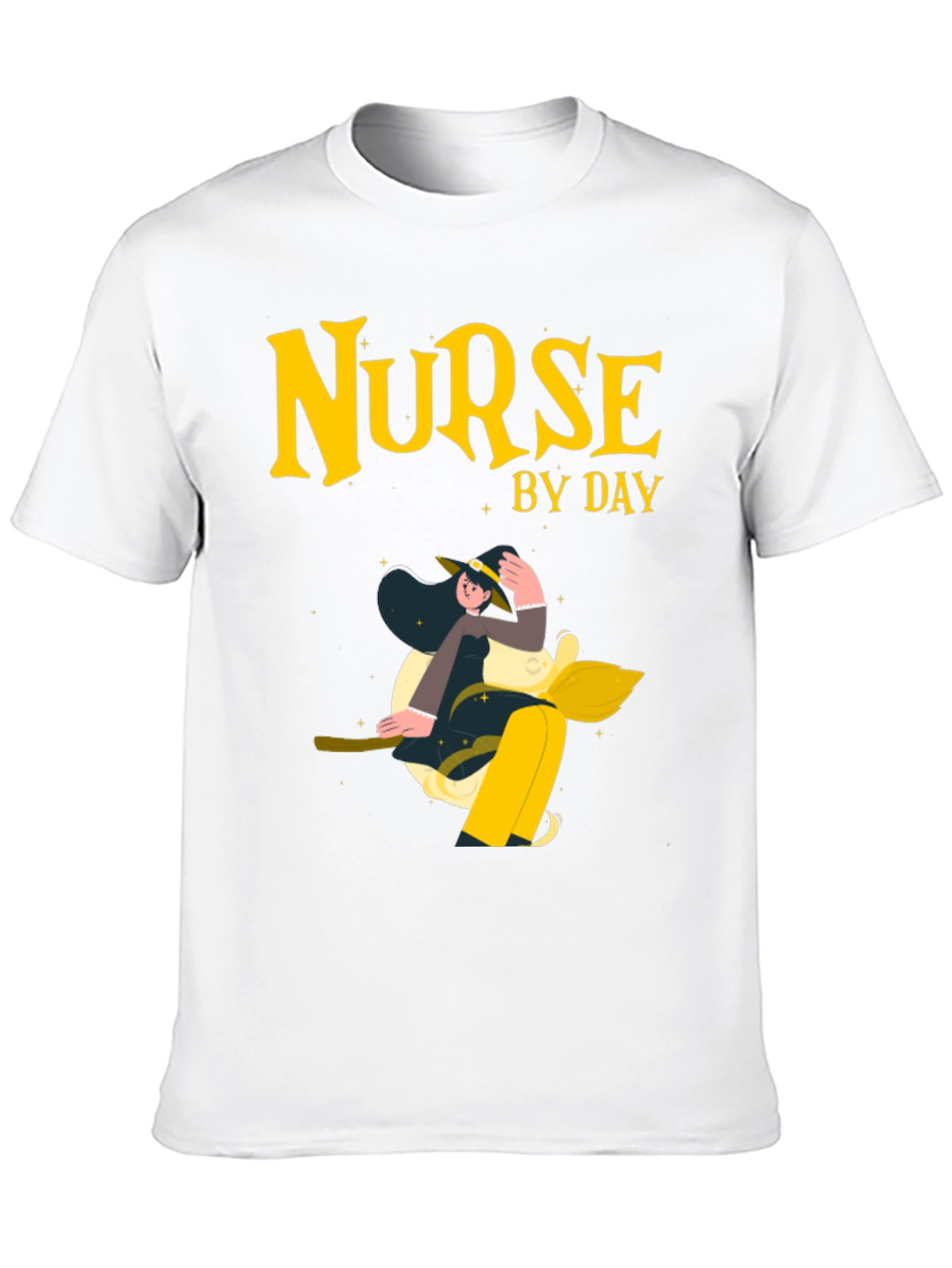 Black Nurse By Day T-Shirt - Novelty Apparel view 10