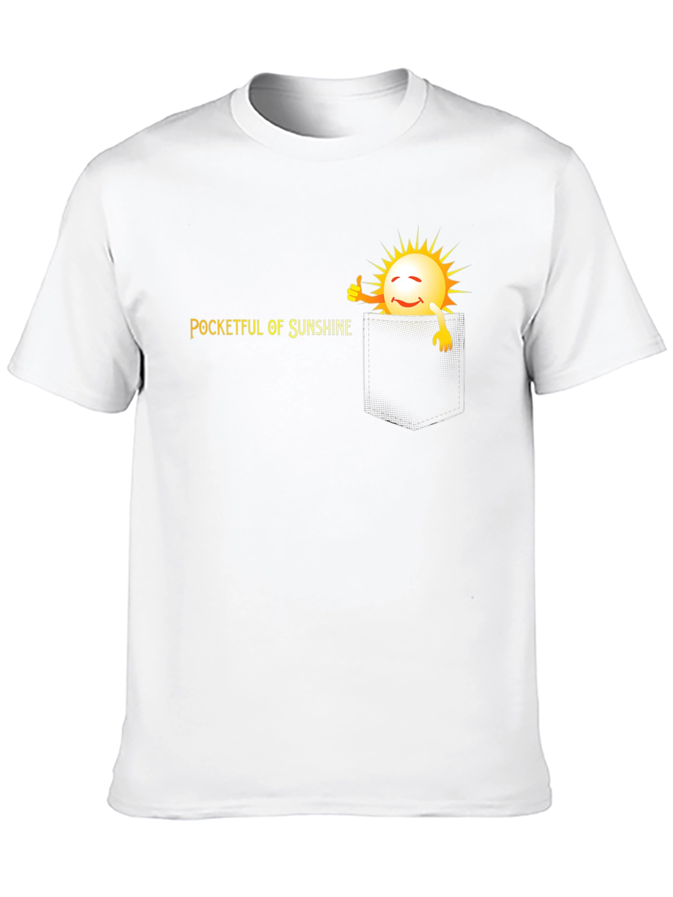 Black Pocketful of Sunshine Graphic T-Shirt view 10