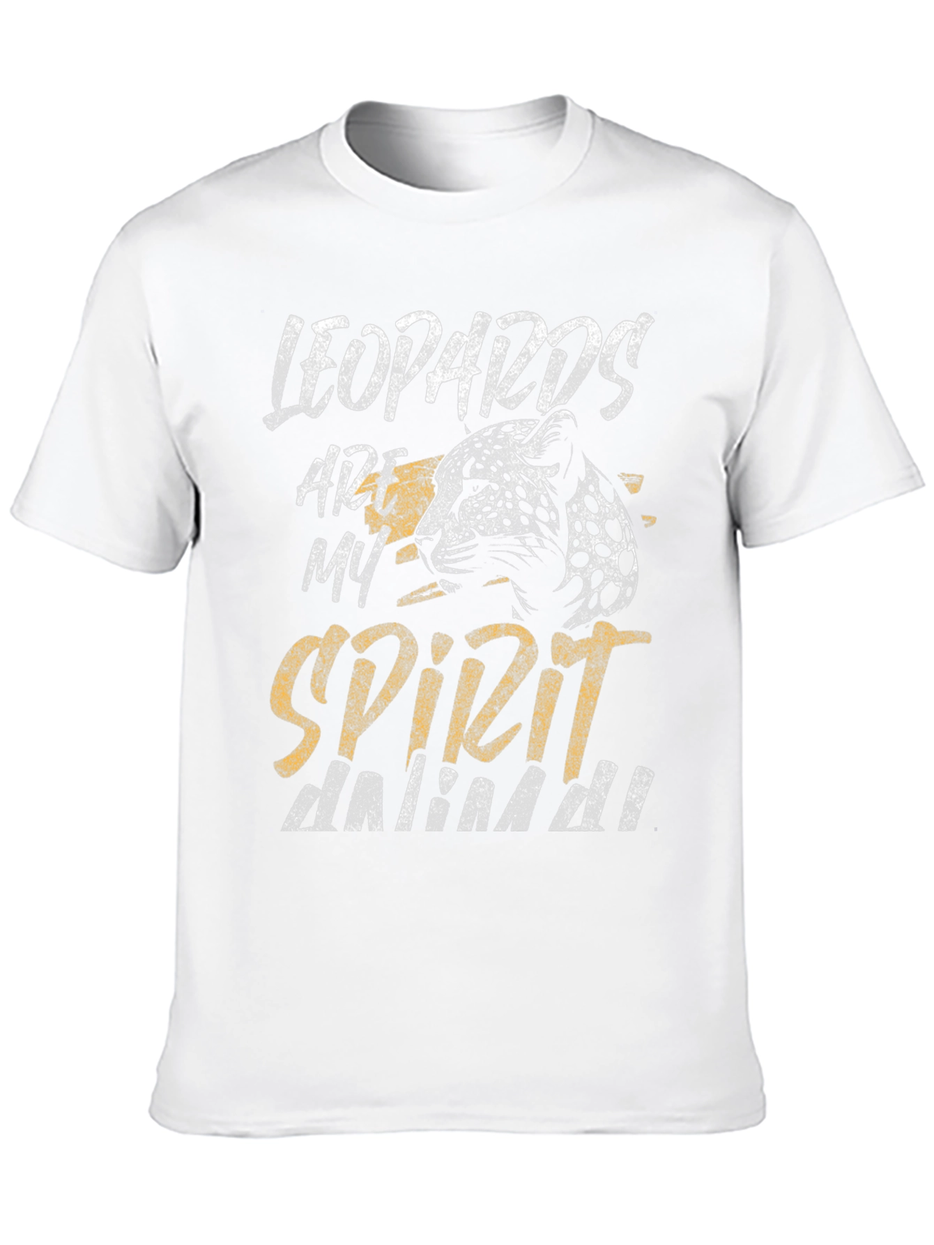 Black Leopard Spirit Animal Graphic Tee - Unisex view 10
