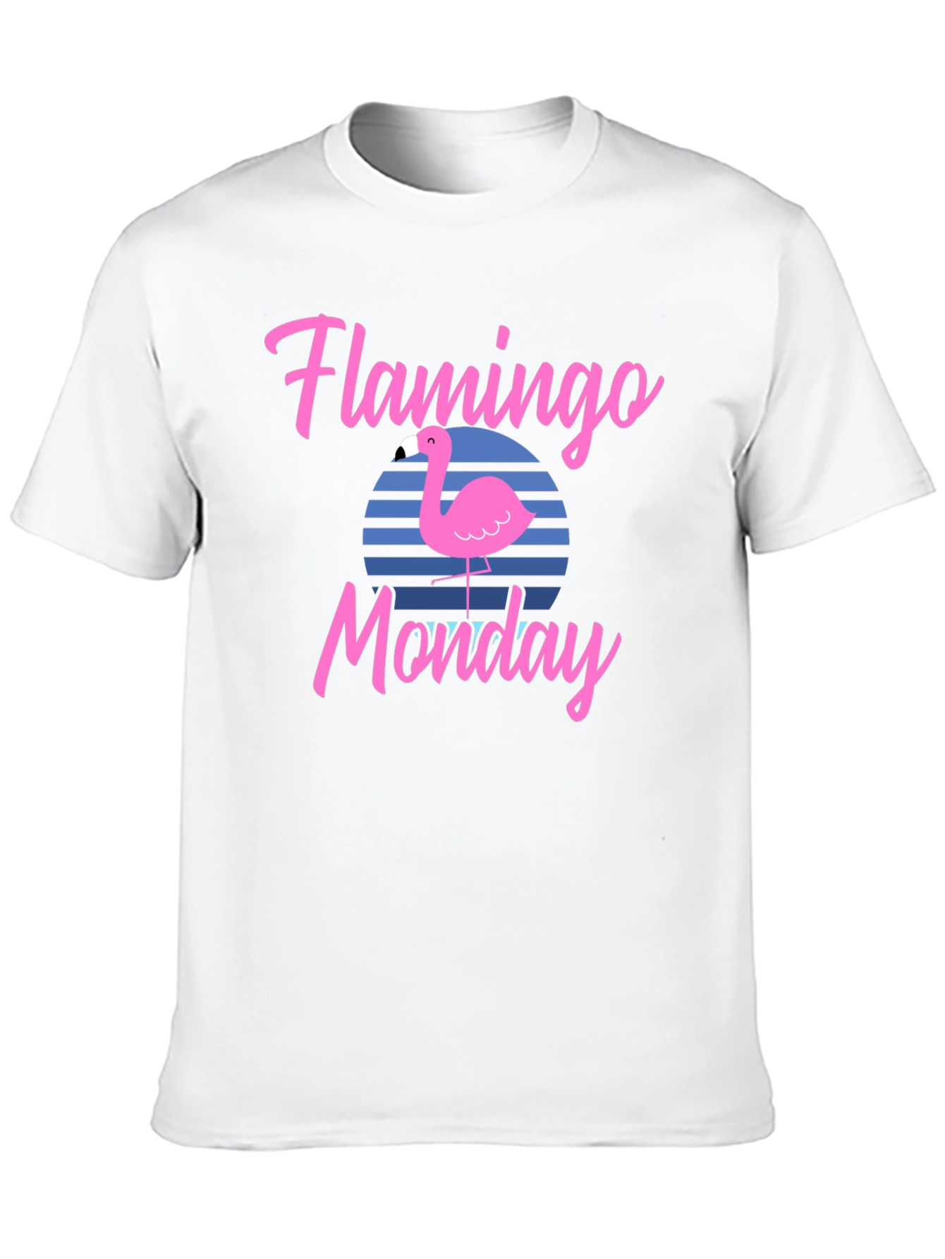 Black Flamingo Monday Graphic Tee view 10