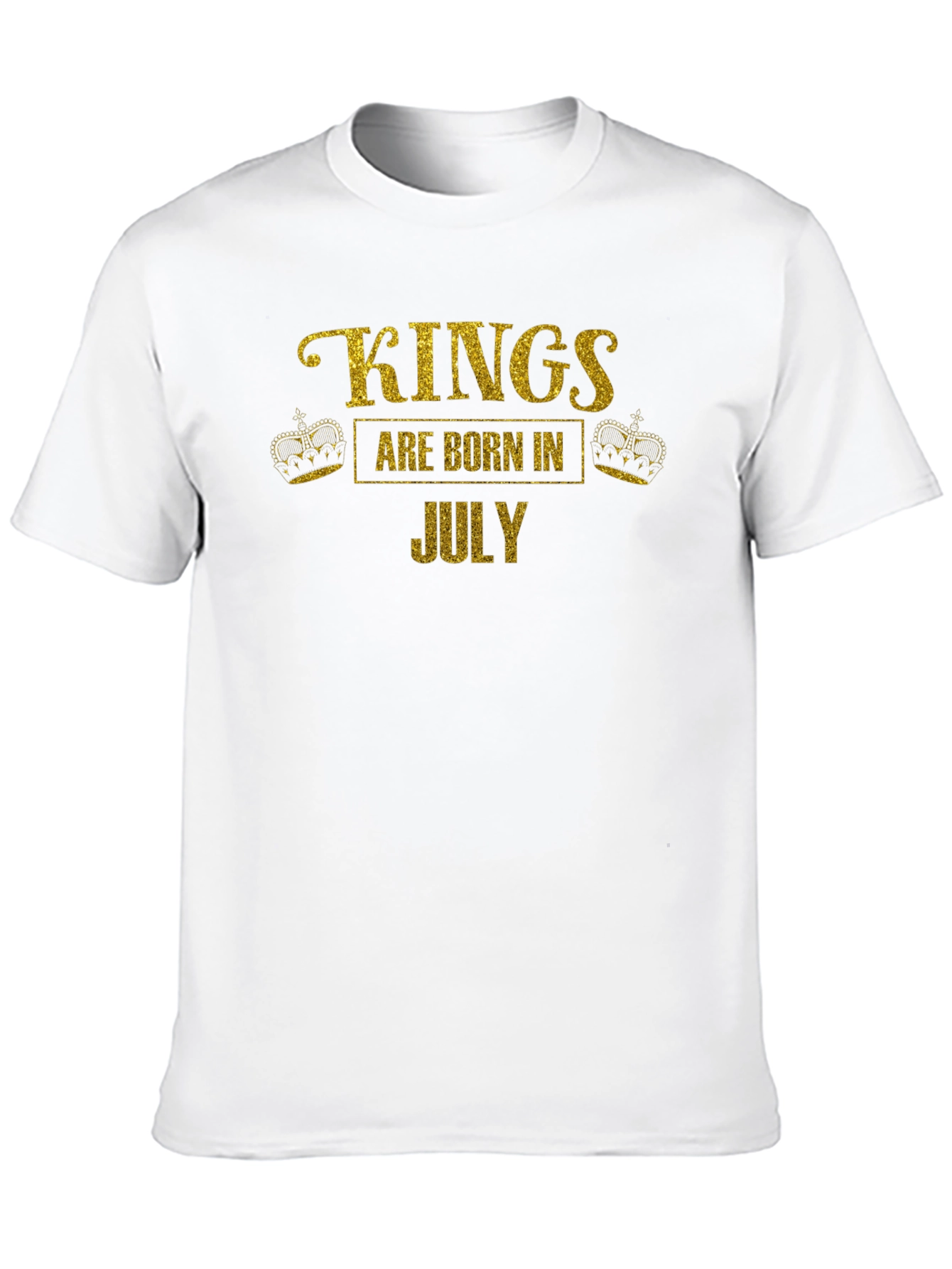 Black Kings Are Born in July Black T-Shirt view 10