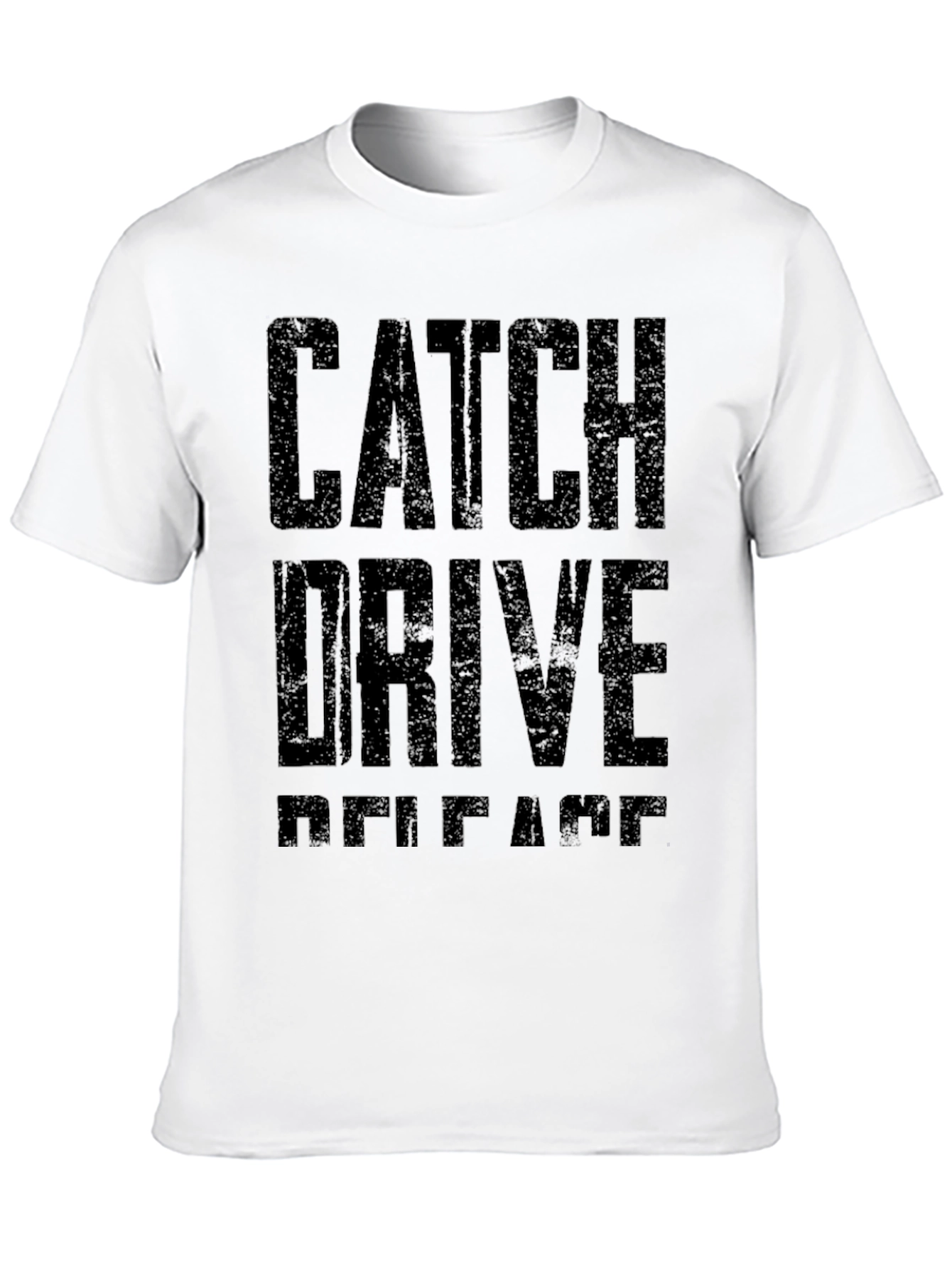 Black Catch Drive Release Black Graphic Tee view 10