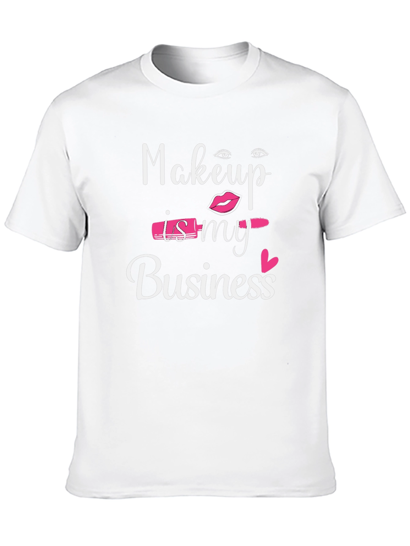 Black Makeup is My Business T-Shirt, Black, Cotton Blend view 10