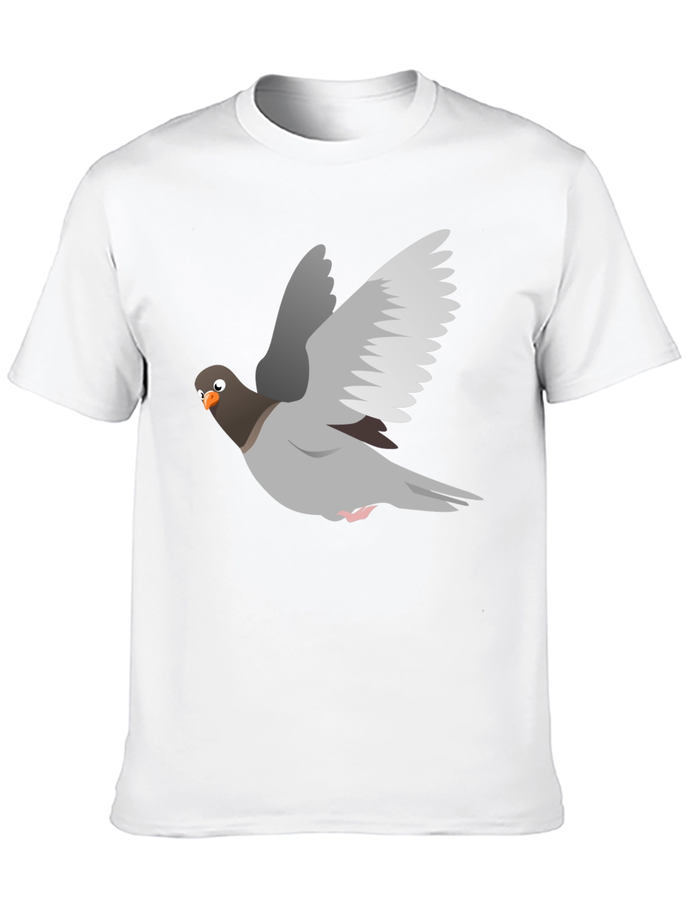 Black Pigeon Graphic Tee - Soft Cotton Blend view 10