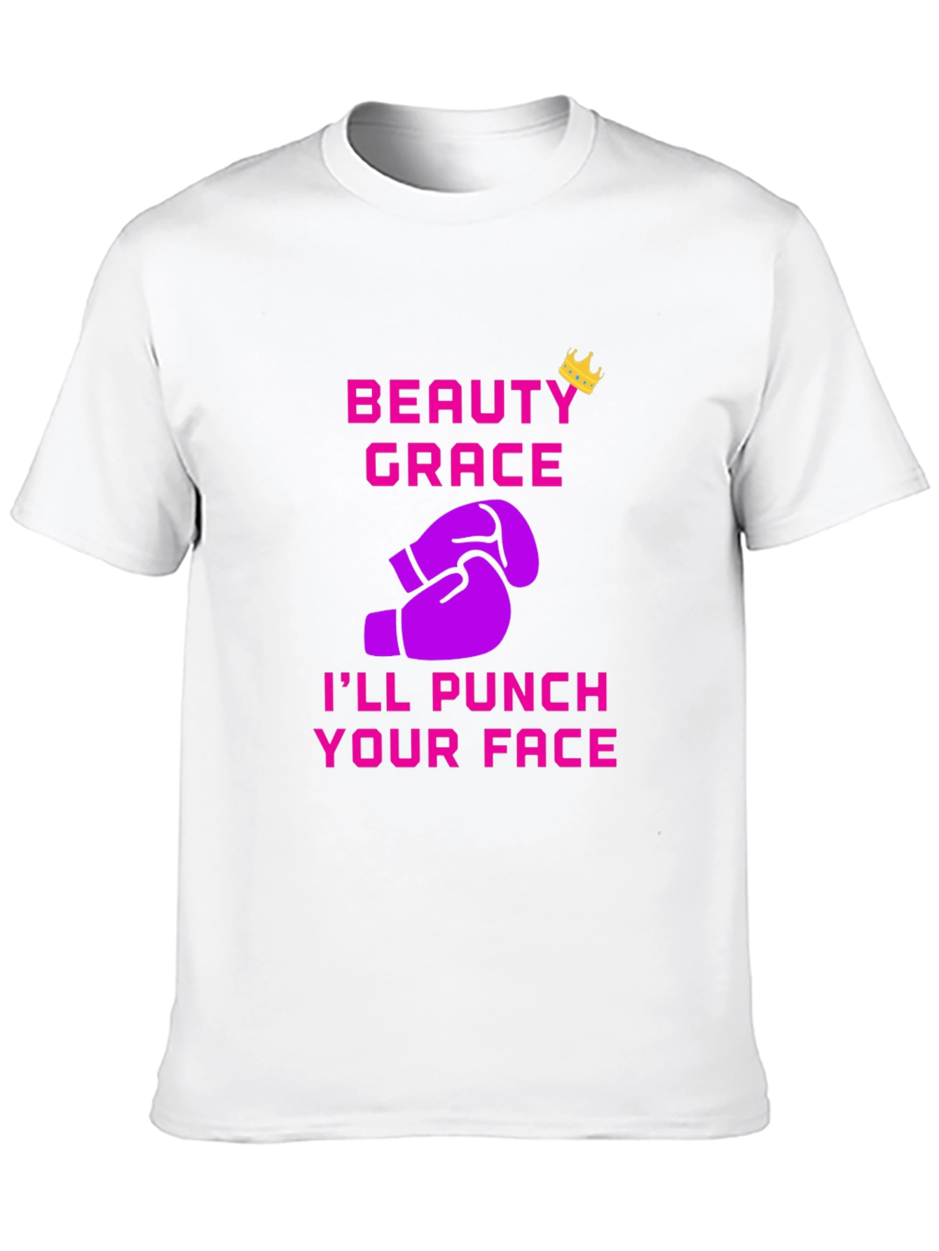 Black Beauty Grace Punch Your Face T-Shirt view 10