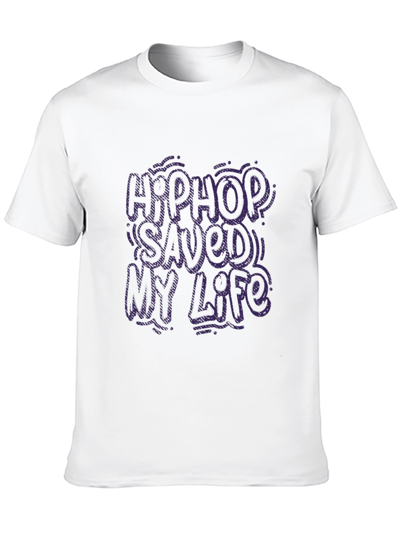 Black Hip Hop Saved My Life Graphic Tee view 10