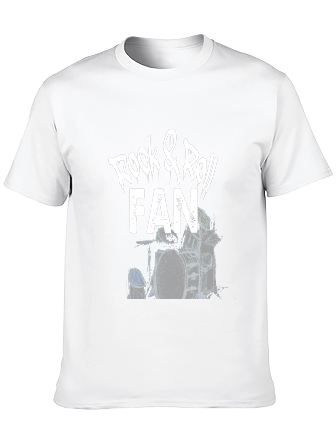 Black Rock & Roll Fan T-Shirt - Cool Music Tee view 10