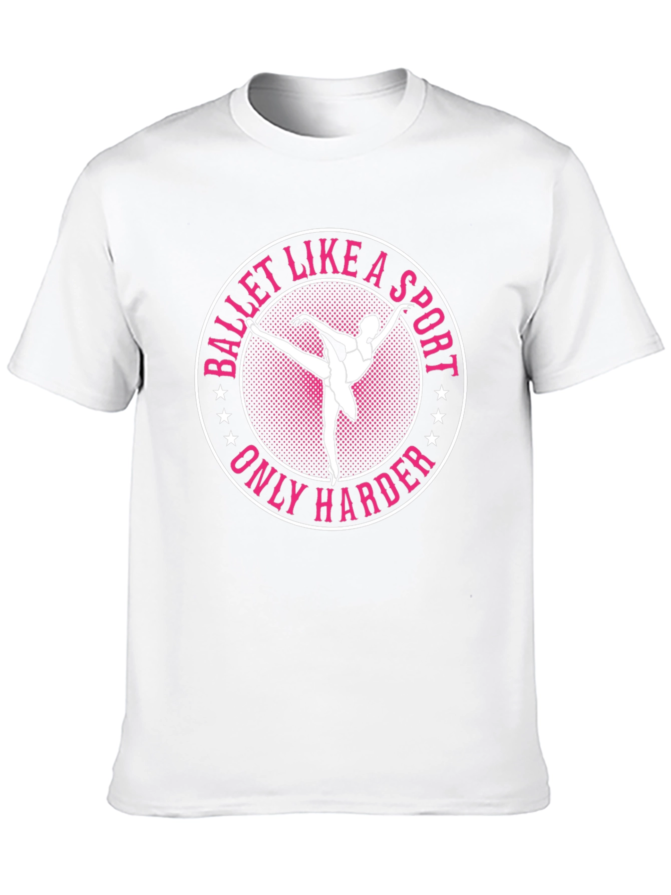 Black Ballet Like a Sport Only Harder Graphic Tee view 10