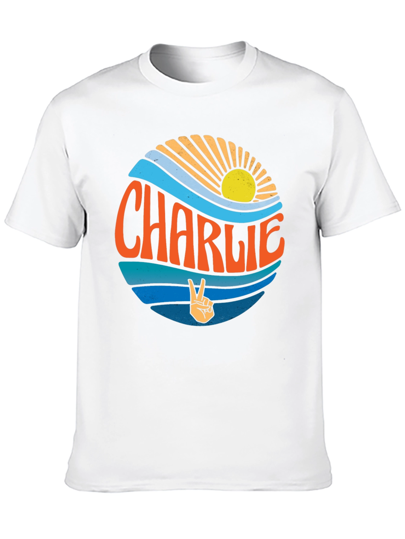 Retro Charlie T-Shirt - Vintage Style Graphic Tee - 10