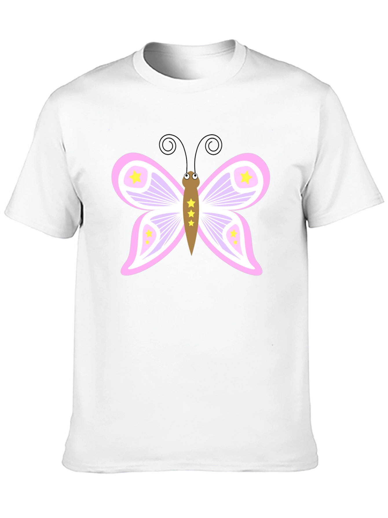 Black Butterfly Graphic Tee - Black Cotton Blend view 10