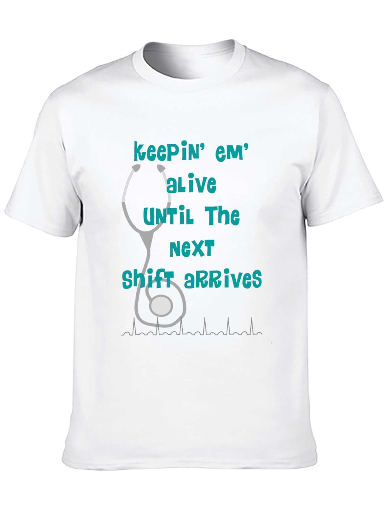 Black Nurse T-Shirt - Keepin' Em' Alive! view 10