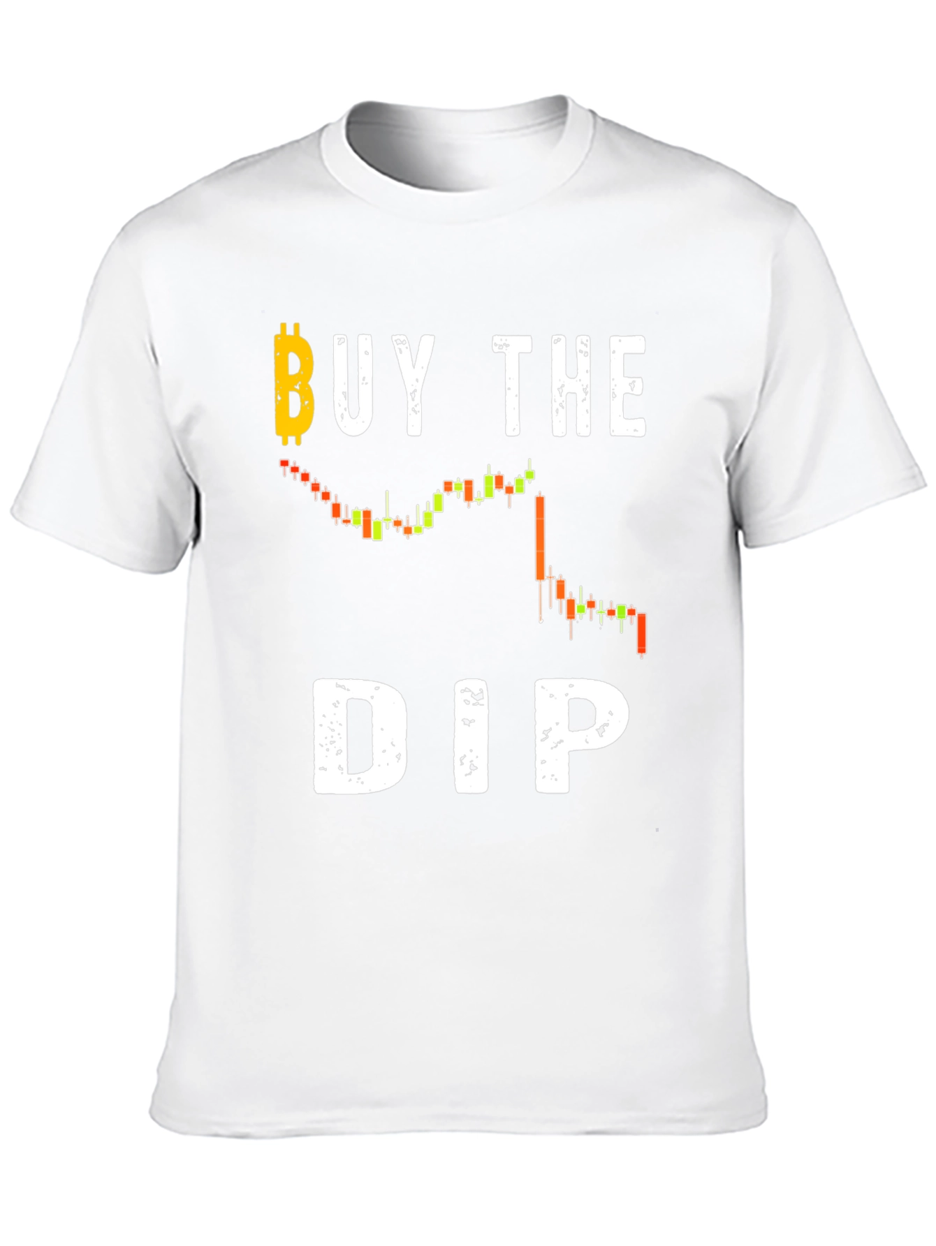 Black Buy The Dip Crypto T-Shirt - Black Cotton Tee view 10