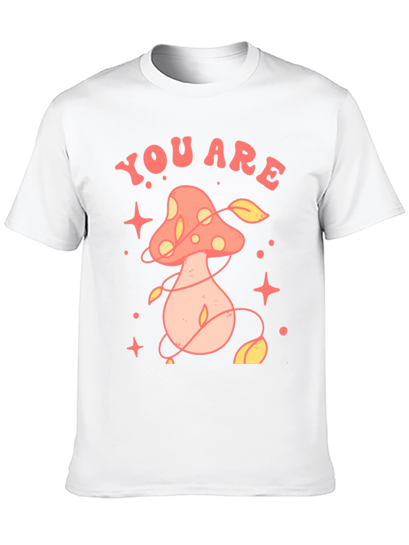 Black You Are Magic Mushroom Graphic Tee view 10