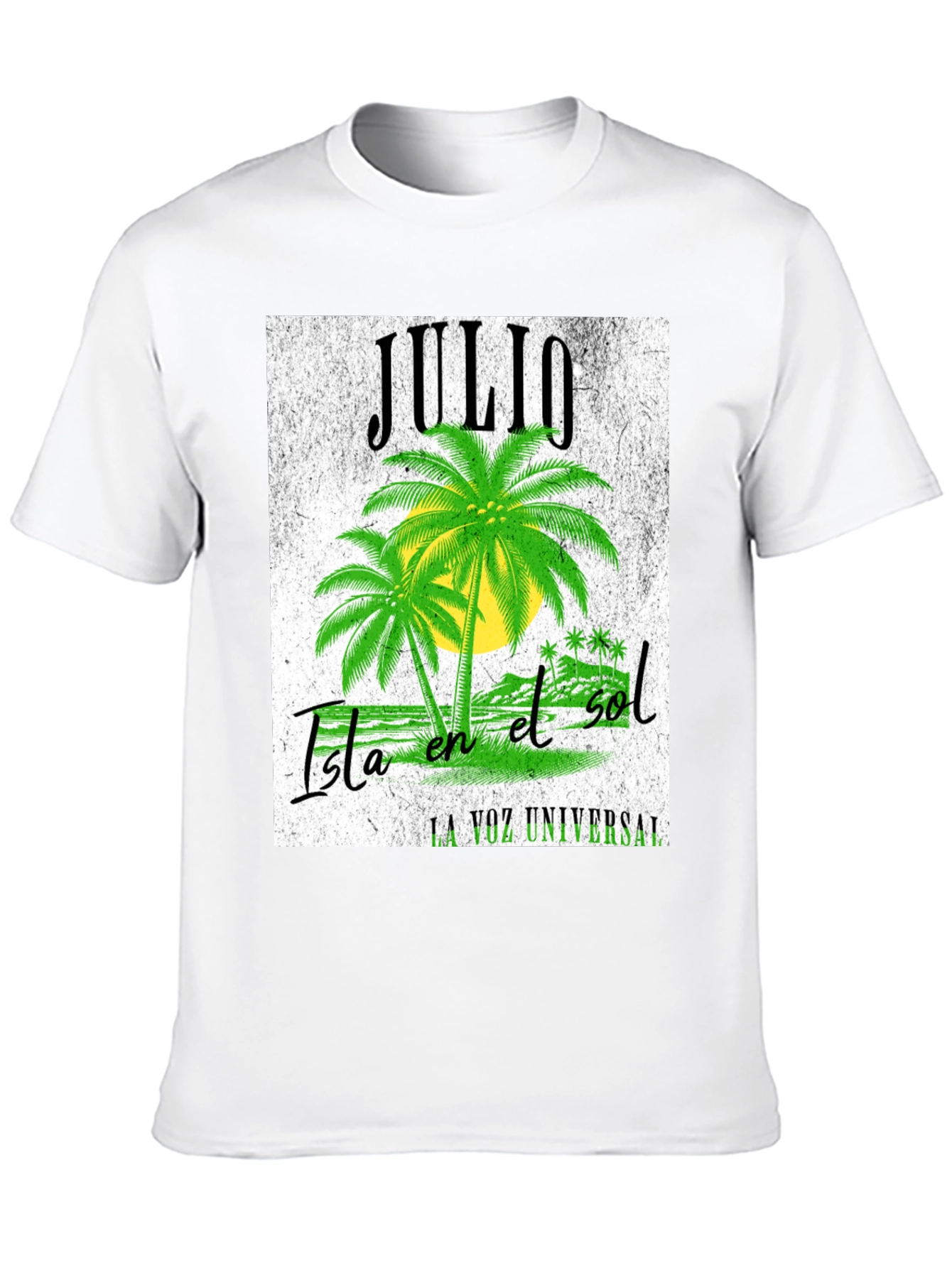Black Julio Isla en el Sol T-Shirt - Black Cotton Tee view 10